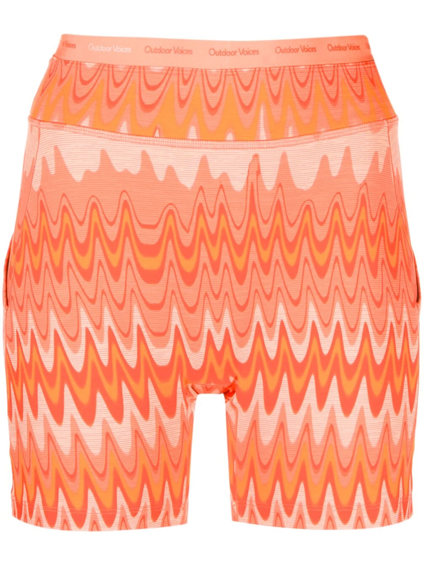Thrive 5" printed running shorts