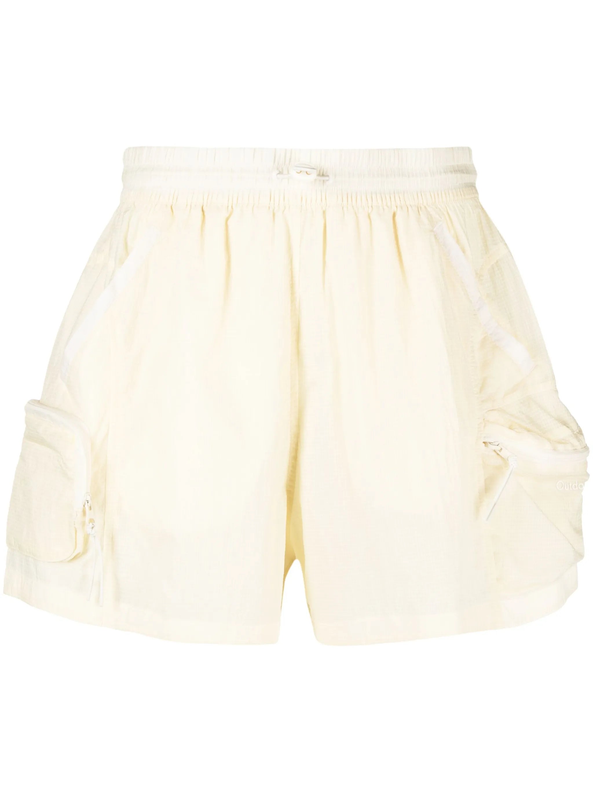 high-waisted ripstop cargo shorts