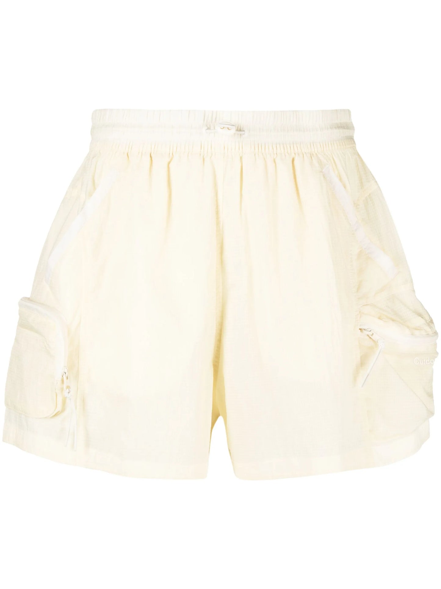 high-waisted ripstop cargo shorts