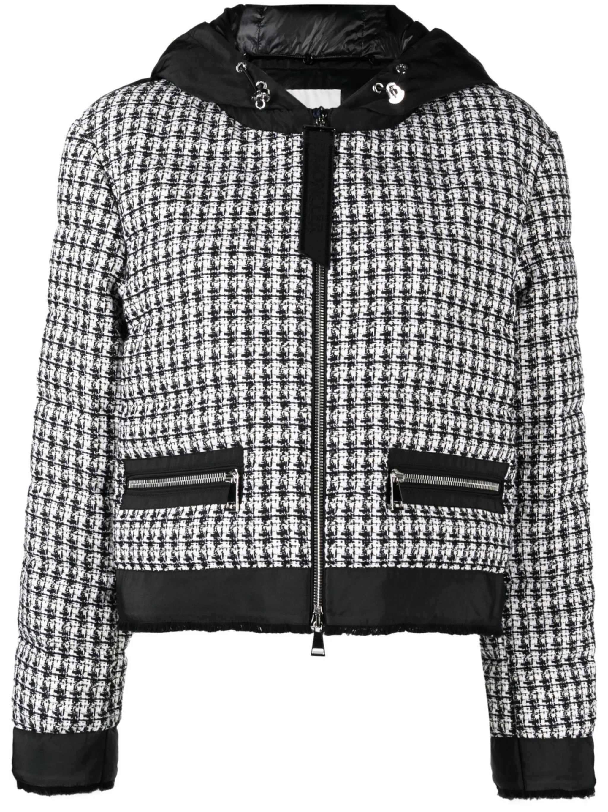 Remonay tweed puffer jacket