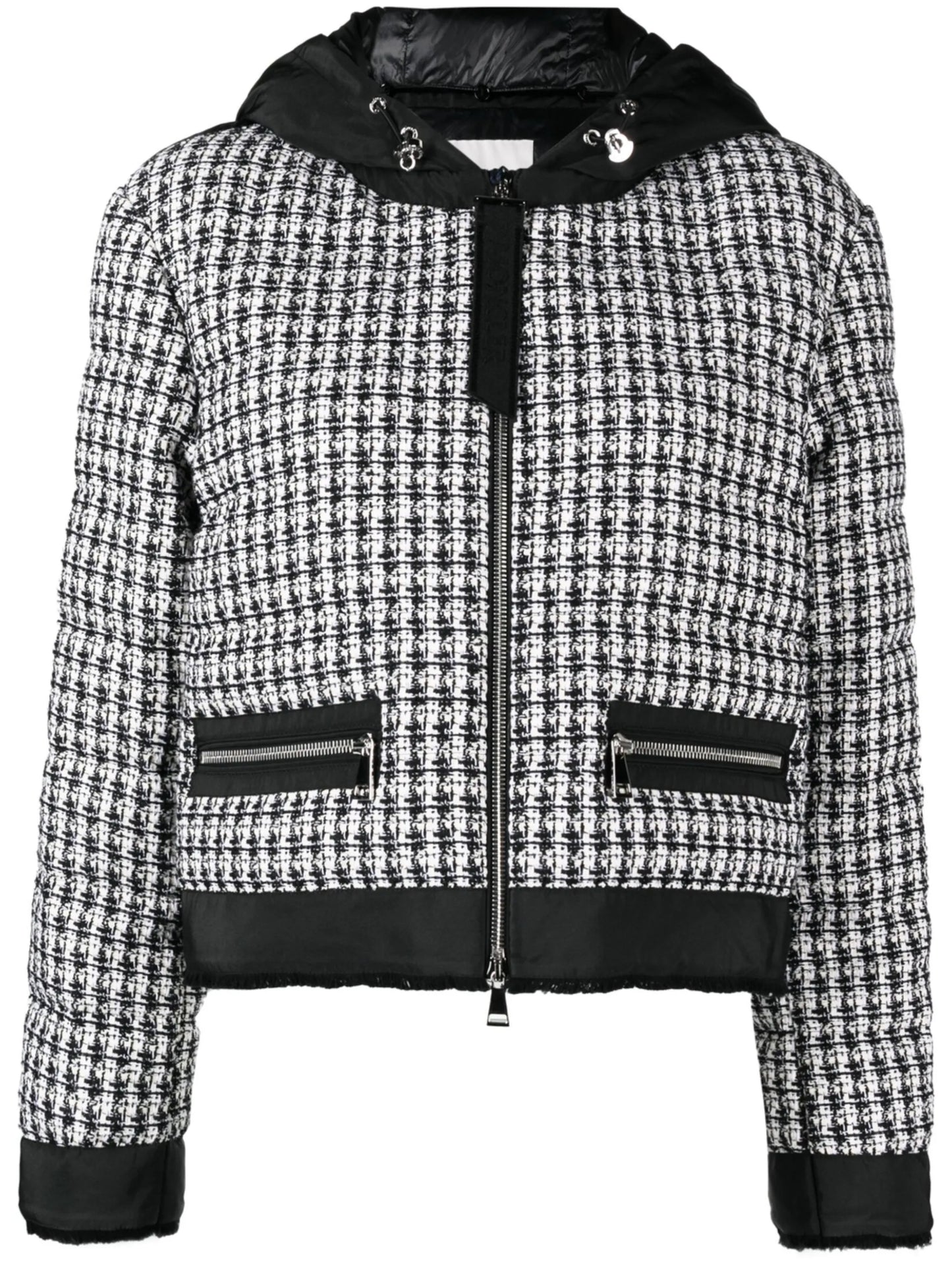 Remonay tweed puffer jacket
