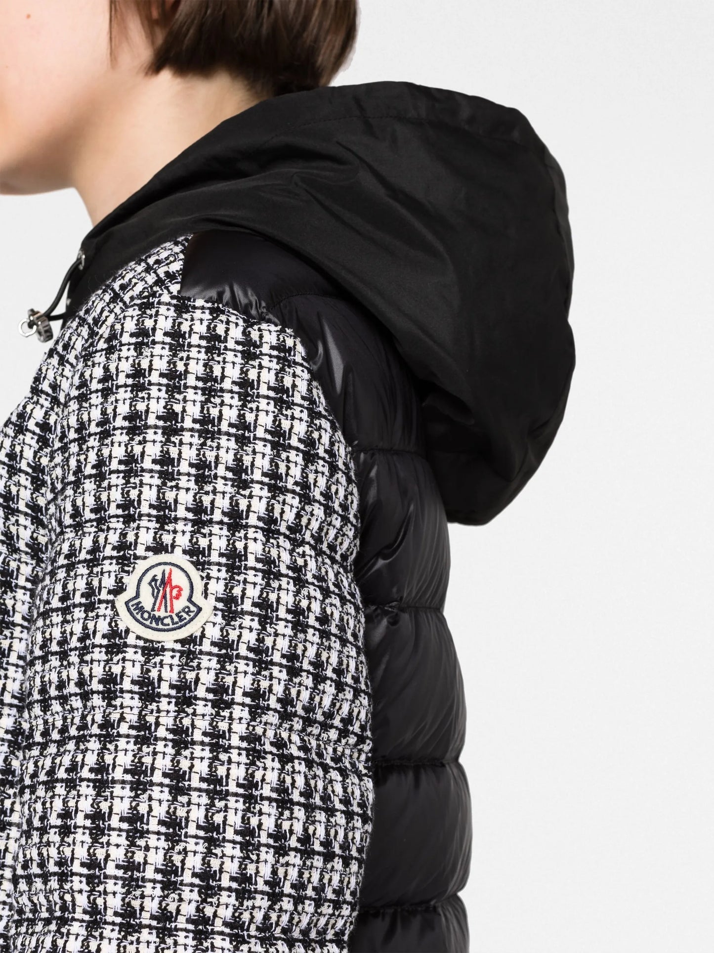 Remonay tweed puffer jacket