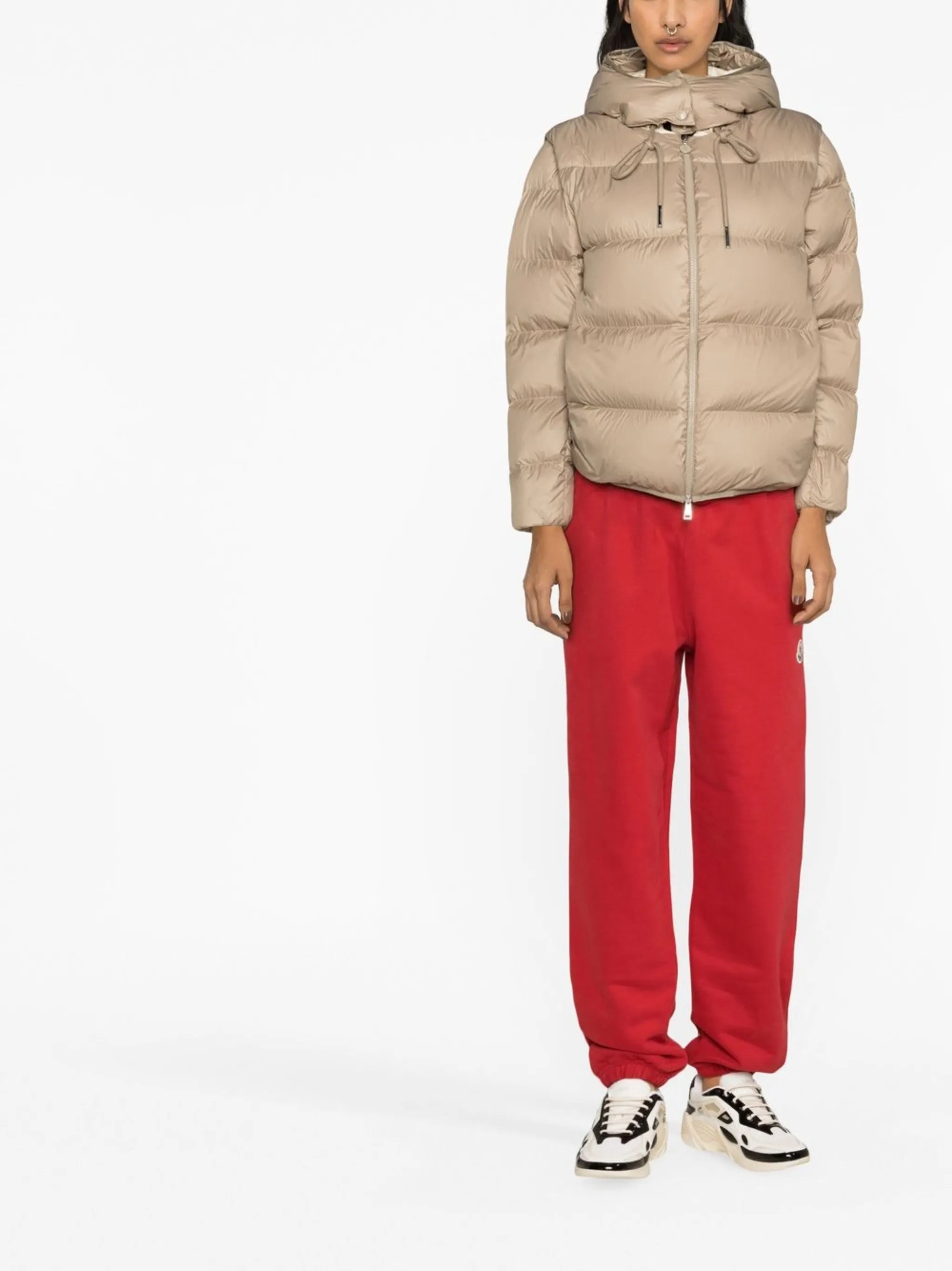 Beige Dronieres Padded Jacket
