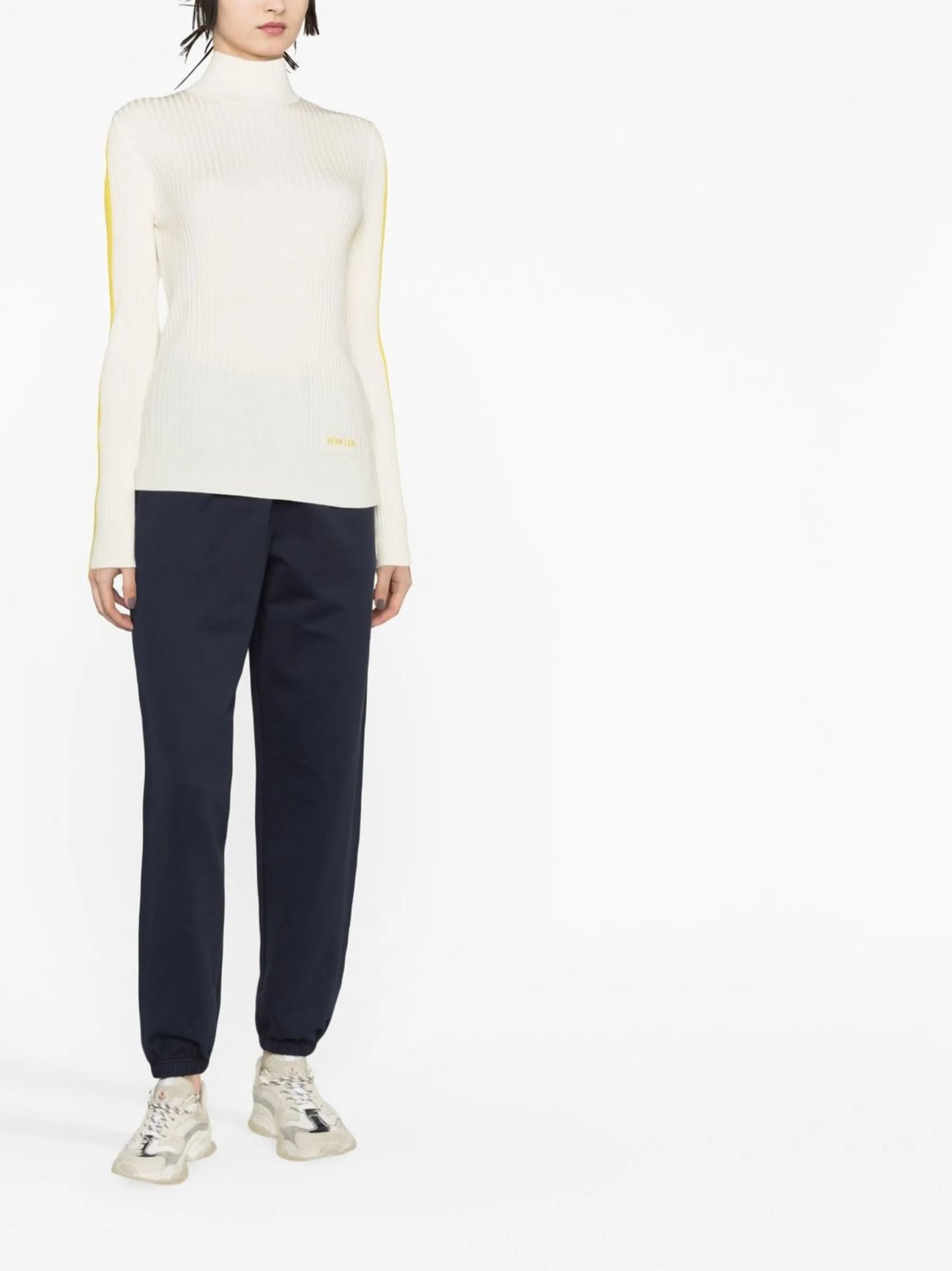 roll-neck sweater