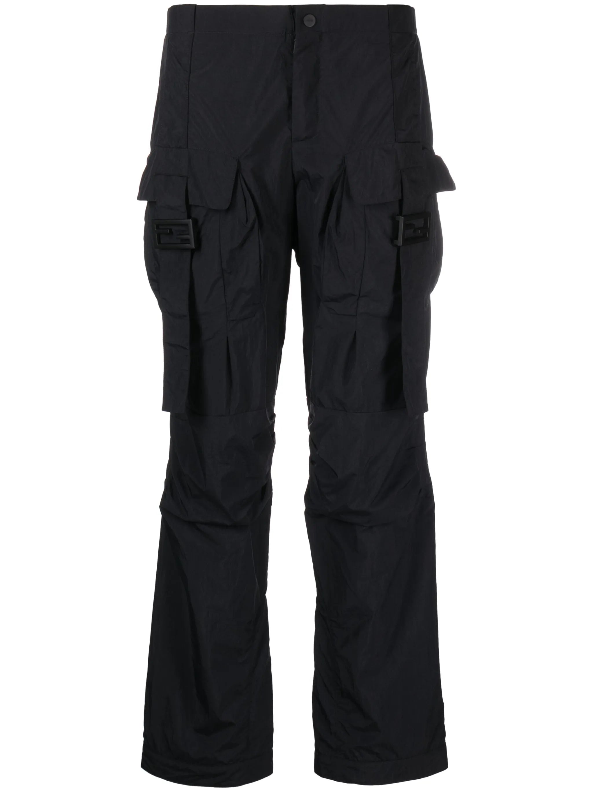 low-rise cargo sport trousers