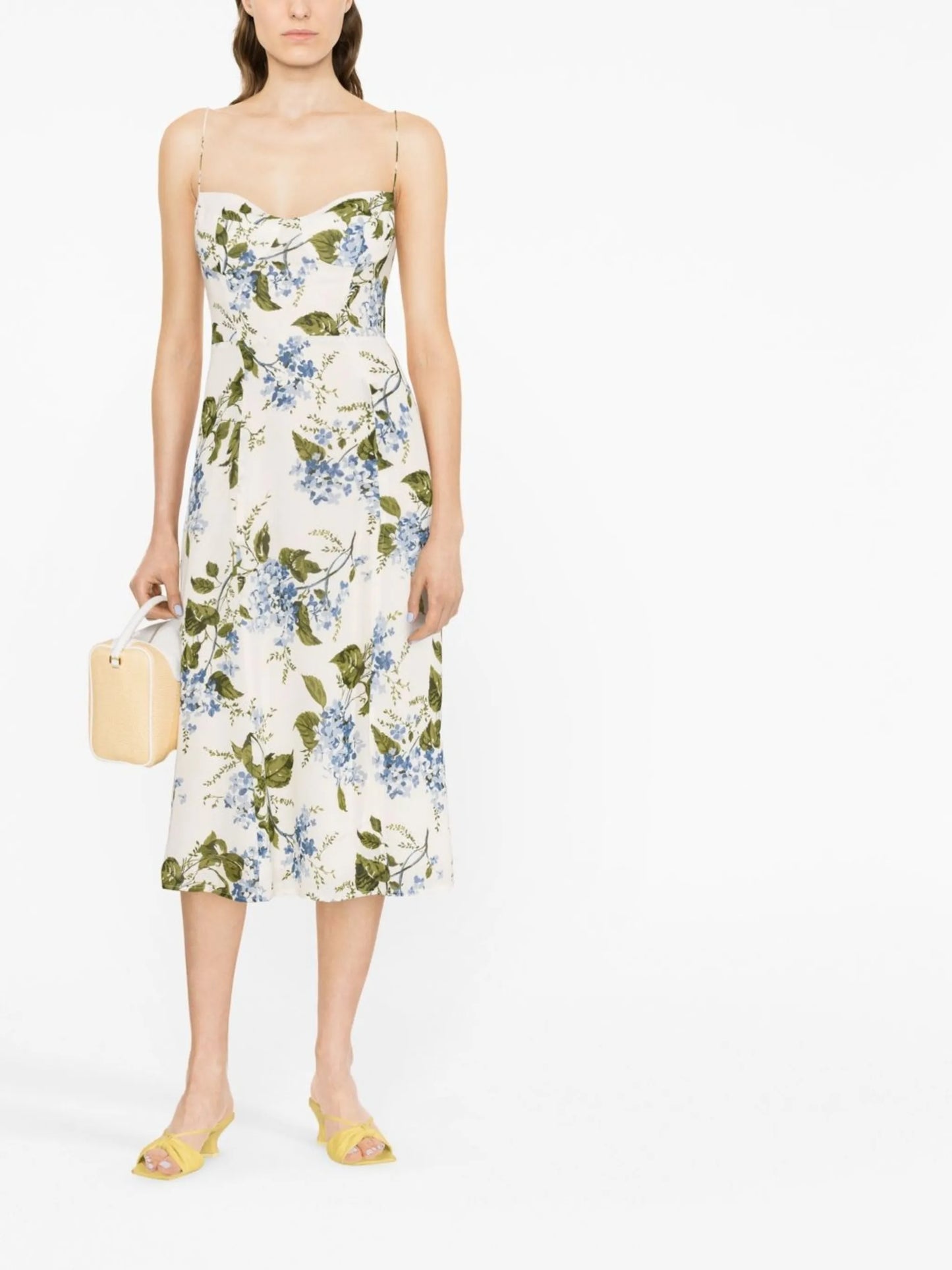 Juliette floral-print midi dress