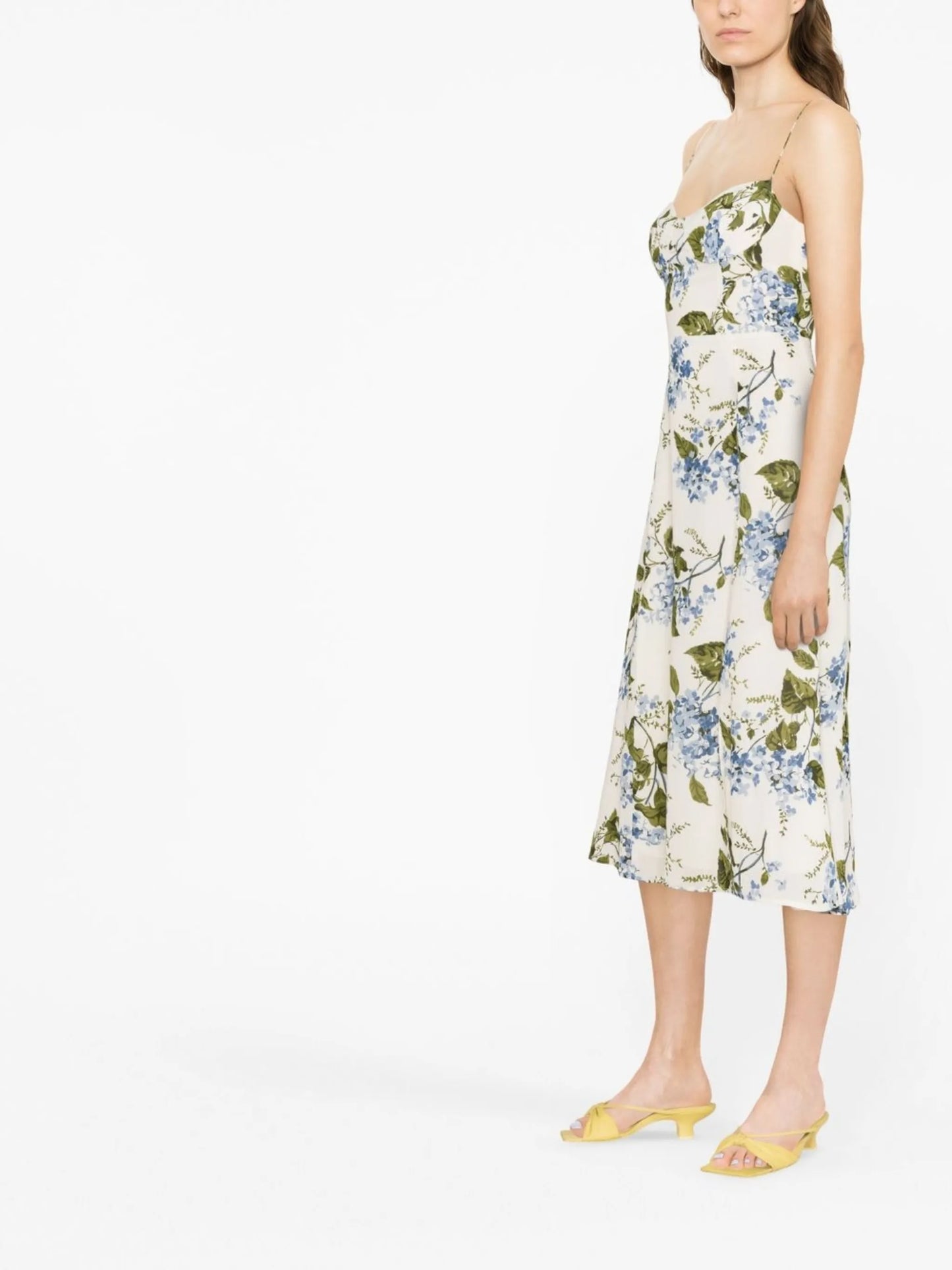 Juliette floral-print midi dress