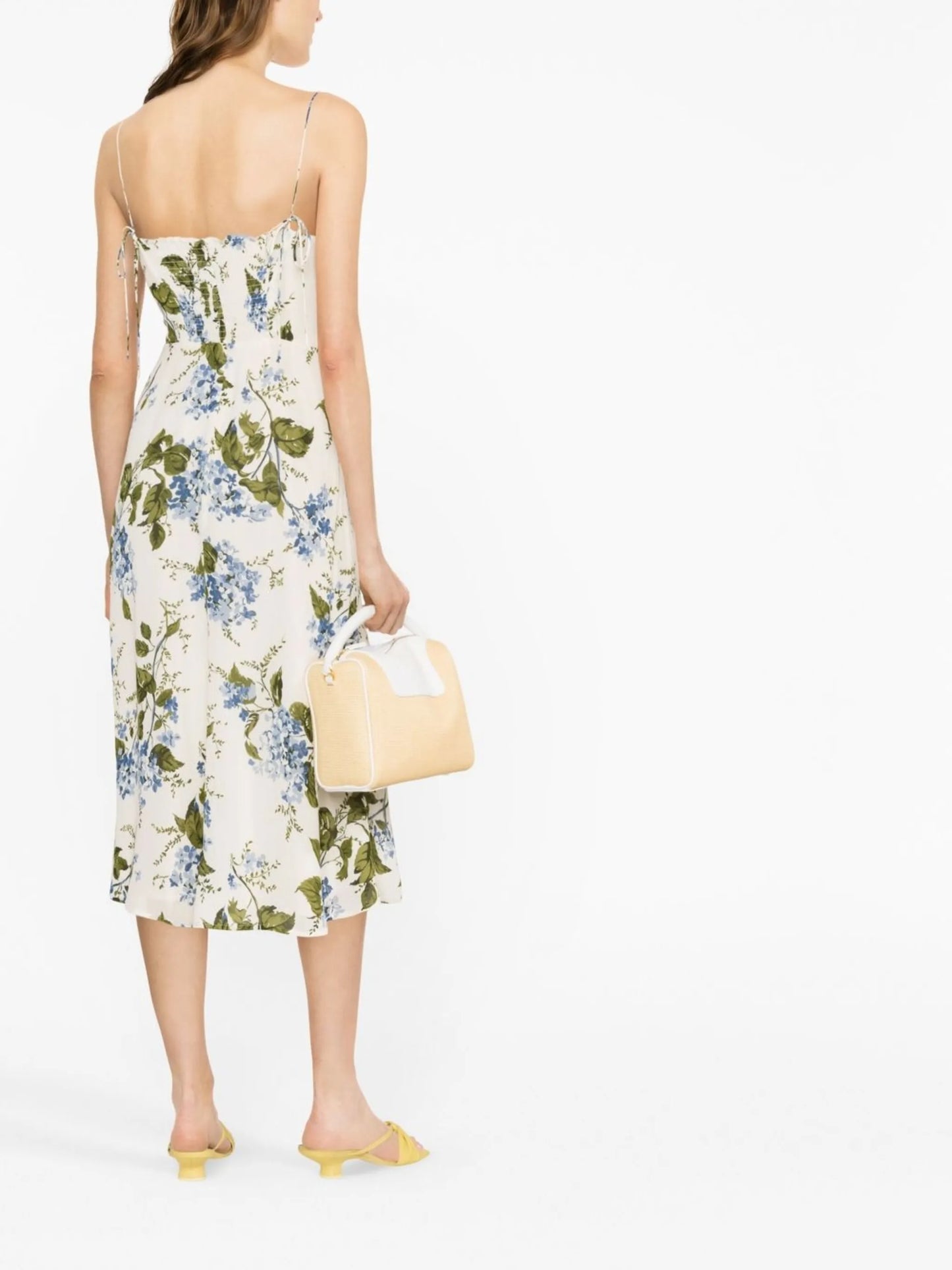 Juliette floral-print midi dress