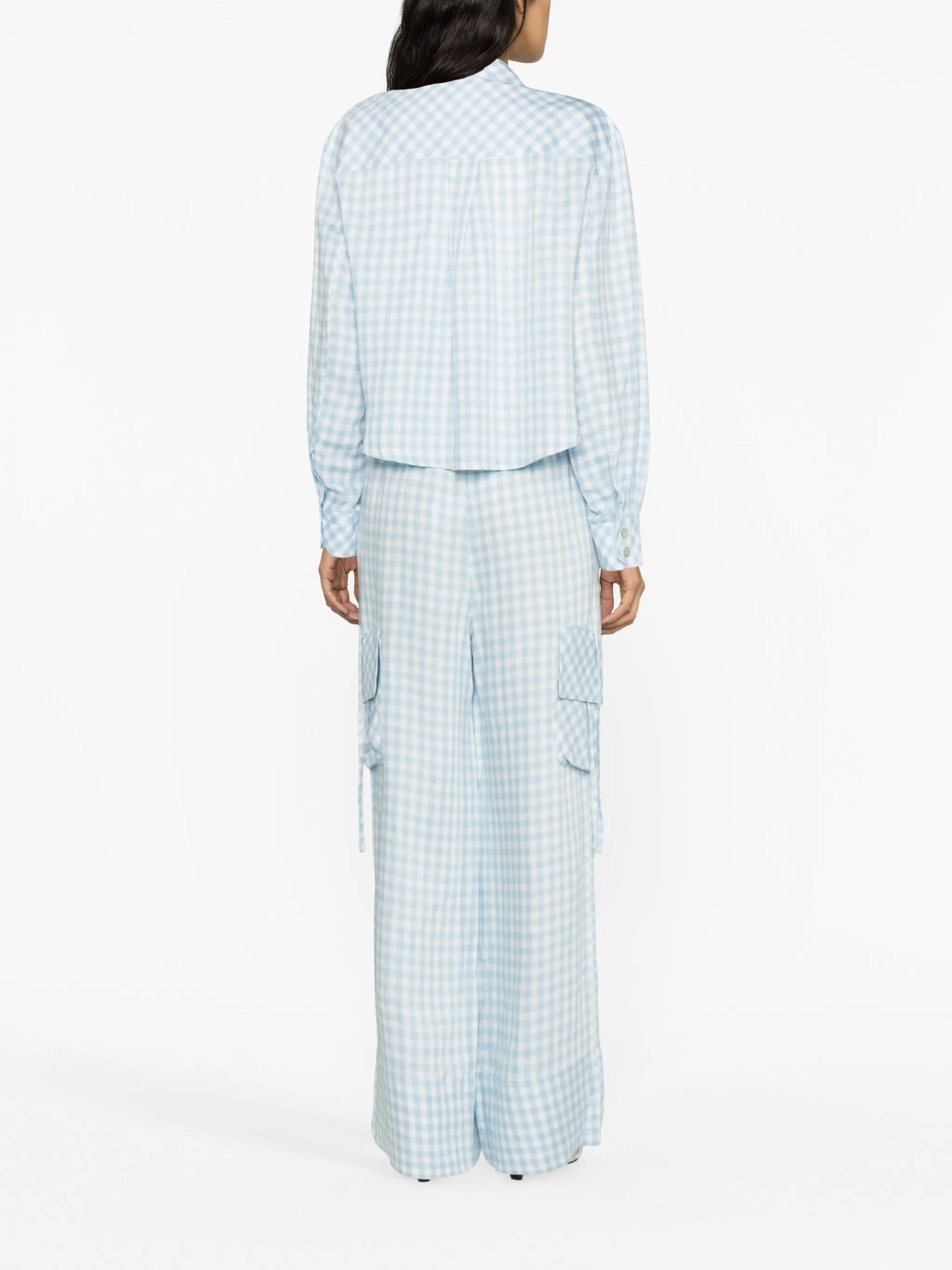 Safari linen-blend shirt