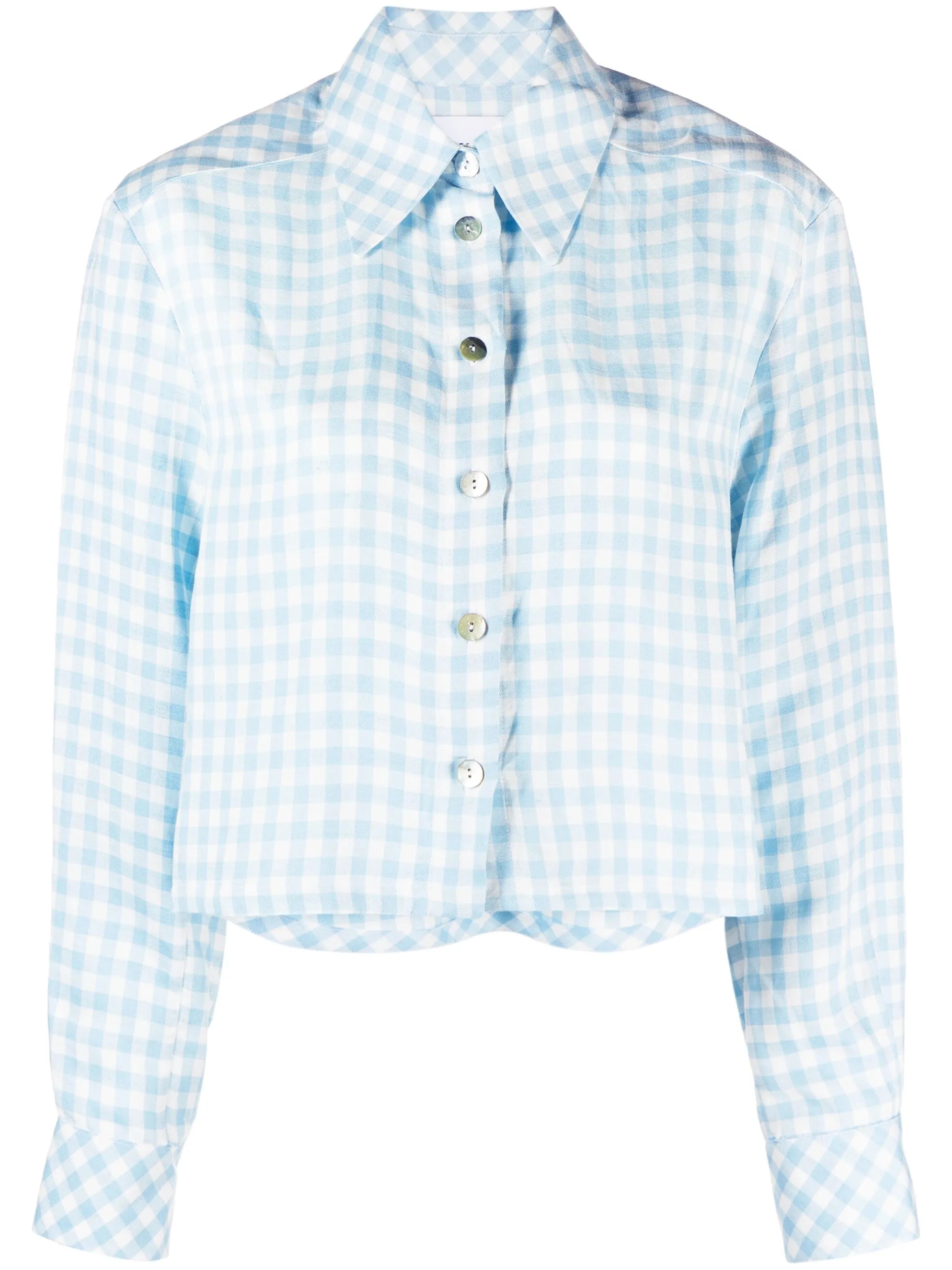 Safari linen-blend shirt