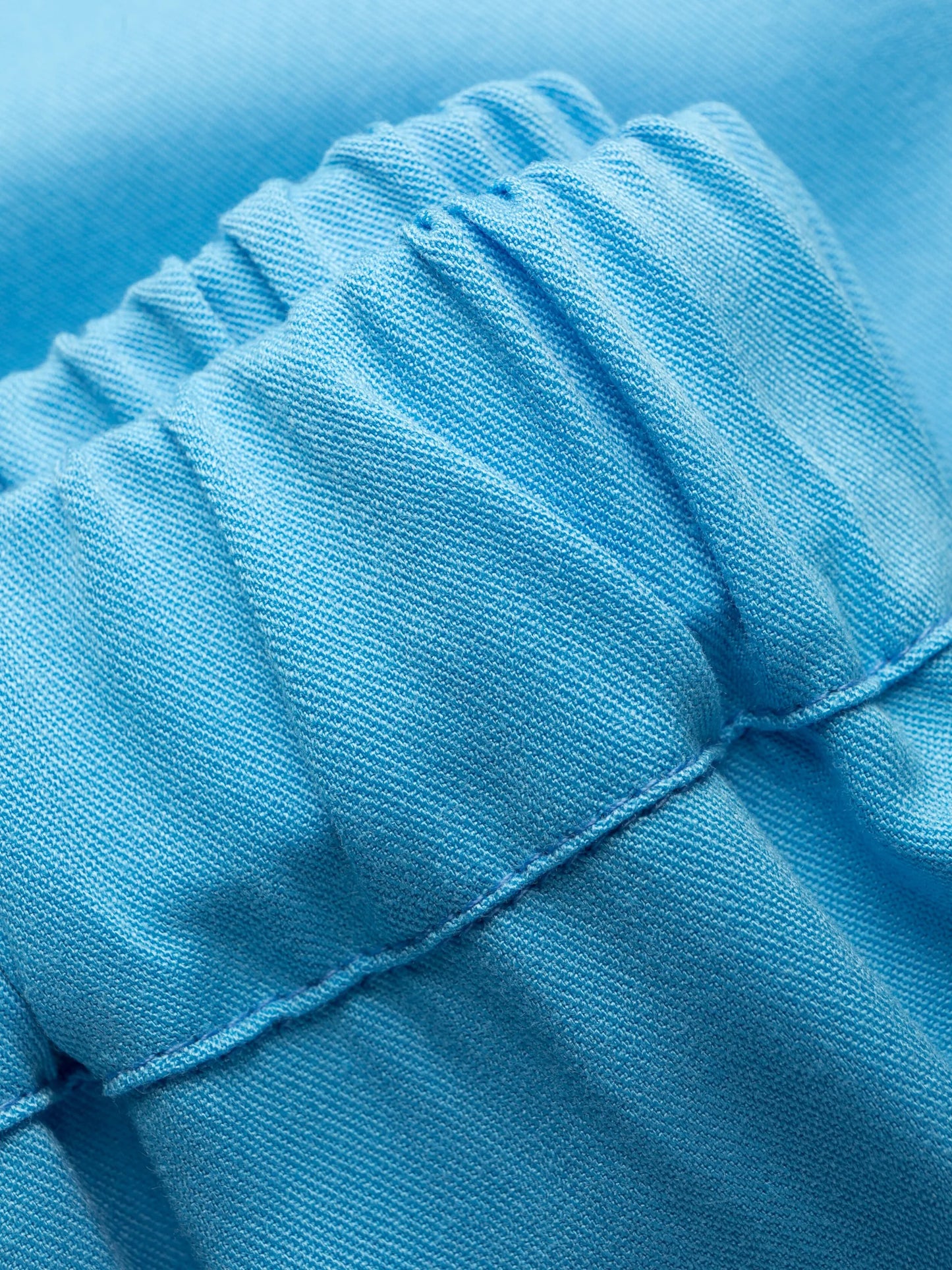 feather-trim pyjama set