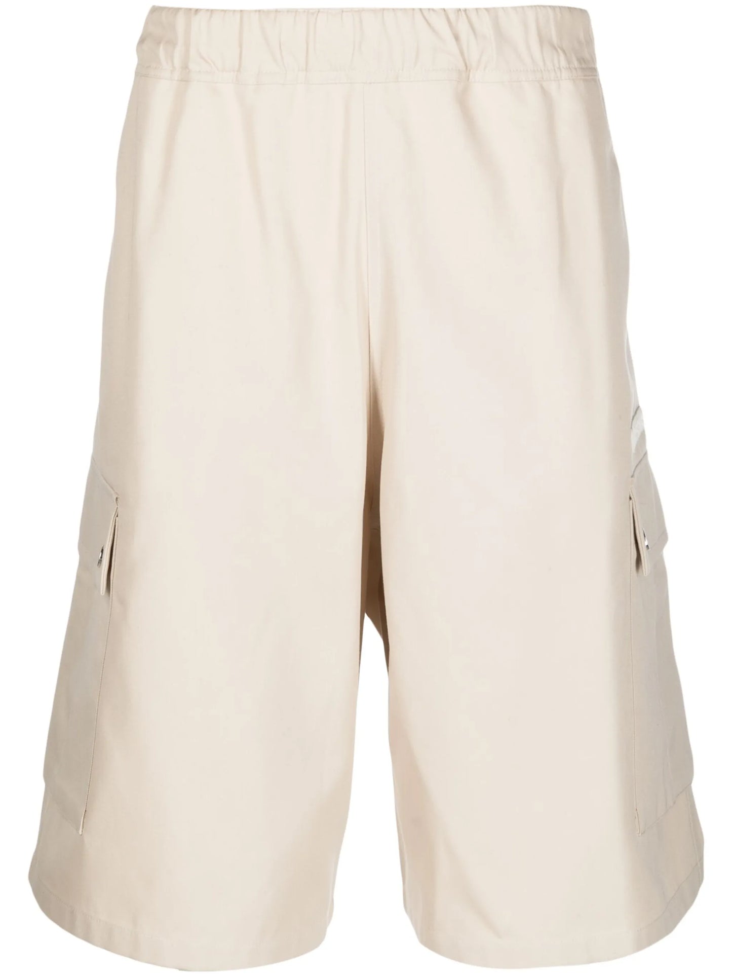 elasticated waistband bermuda shorts