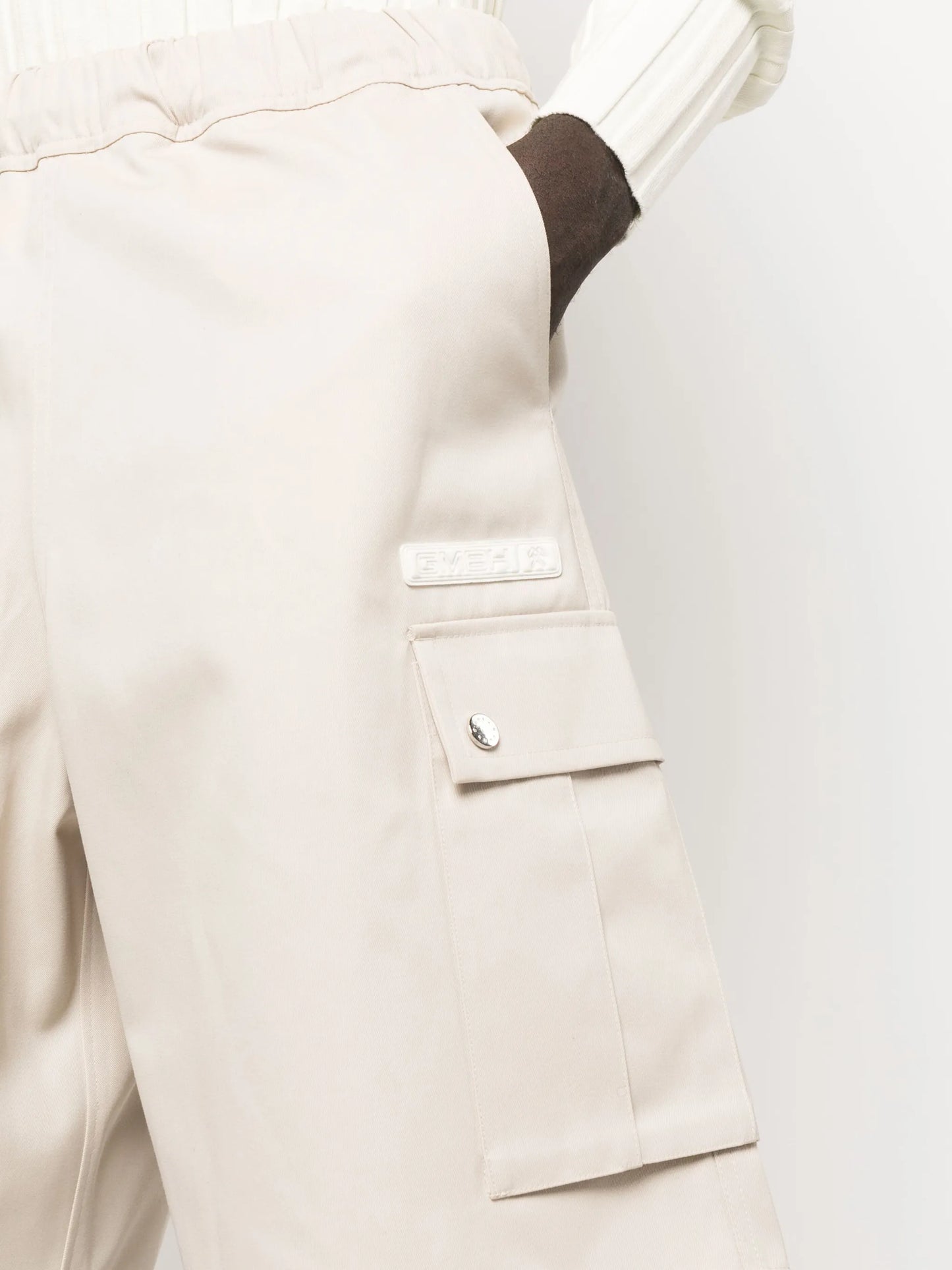 elasticated waistband bermuda shorts
