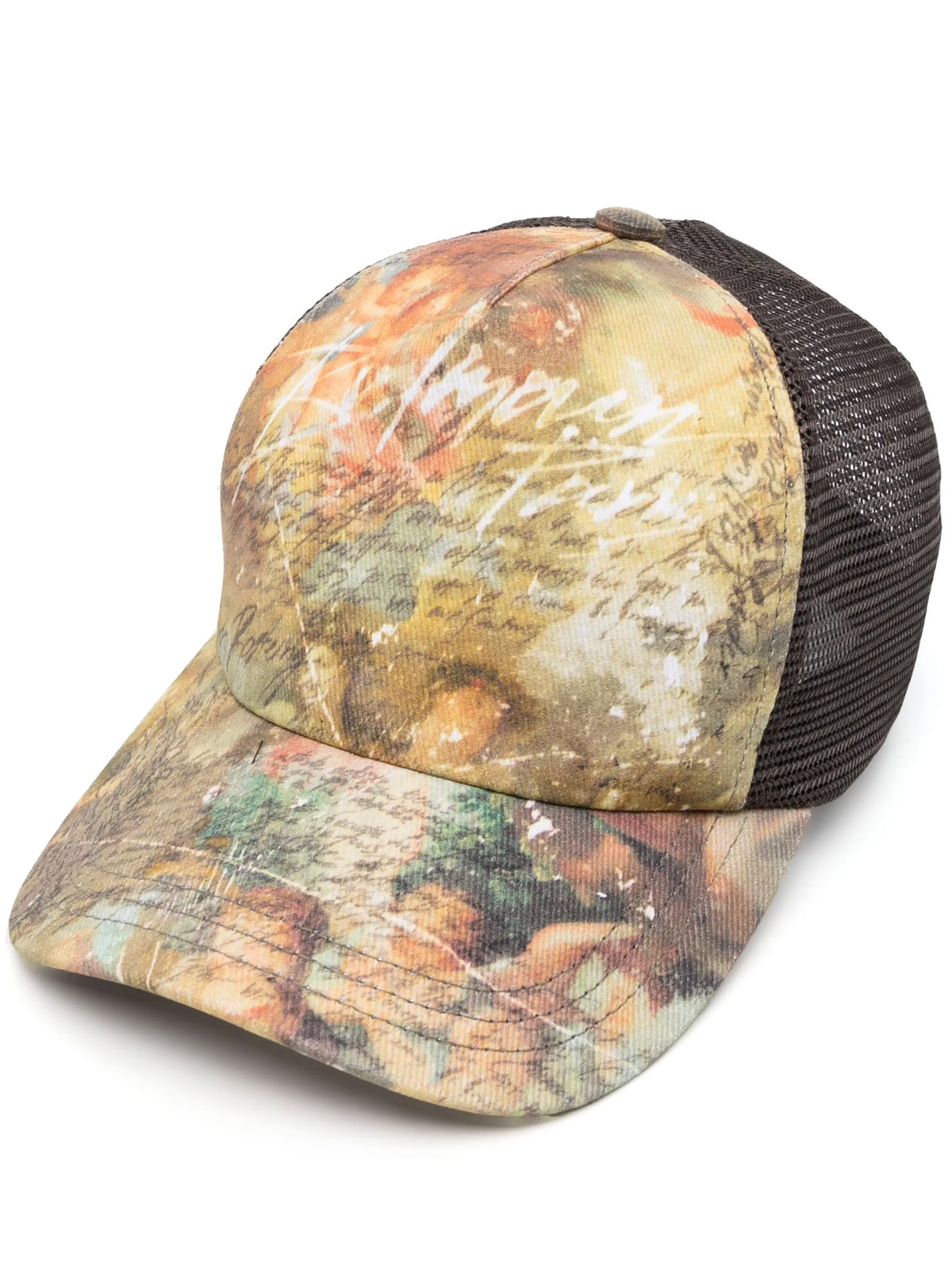 sky-print cotton trucker hat