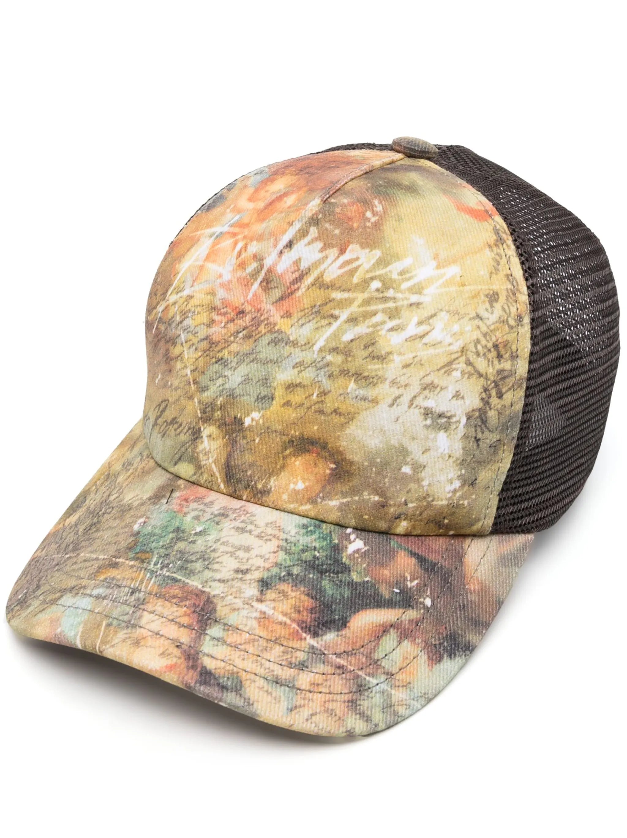 sky-print cotton trucker hat
