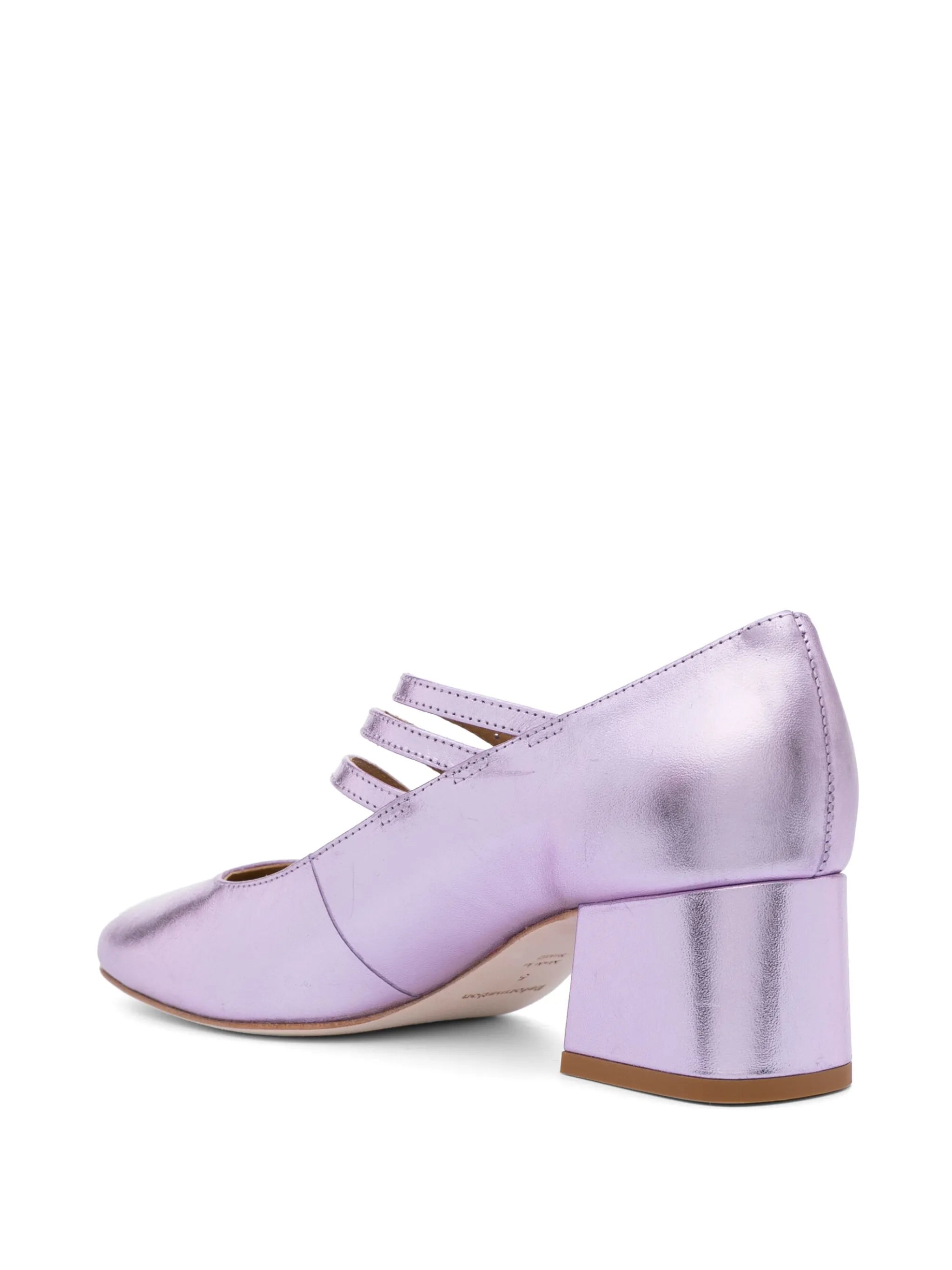 Mimi 50mm leather pumps
