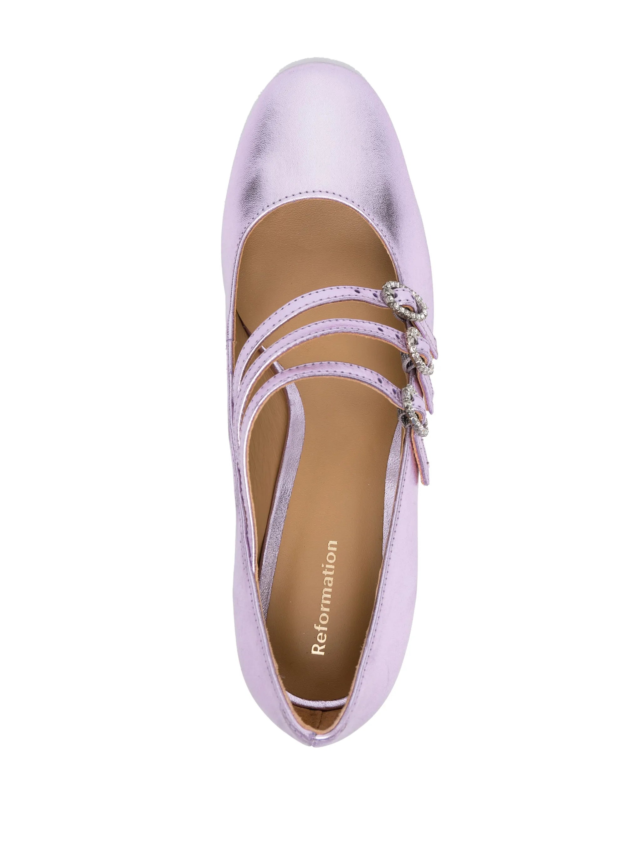 Mimi 50mm leather pumps