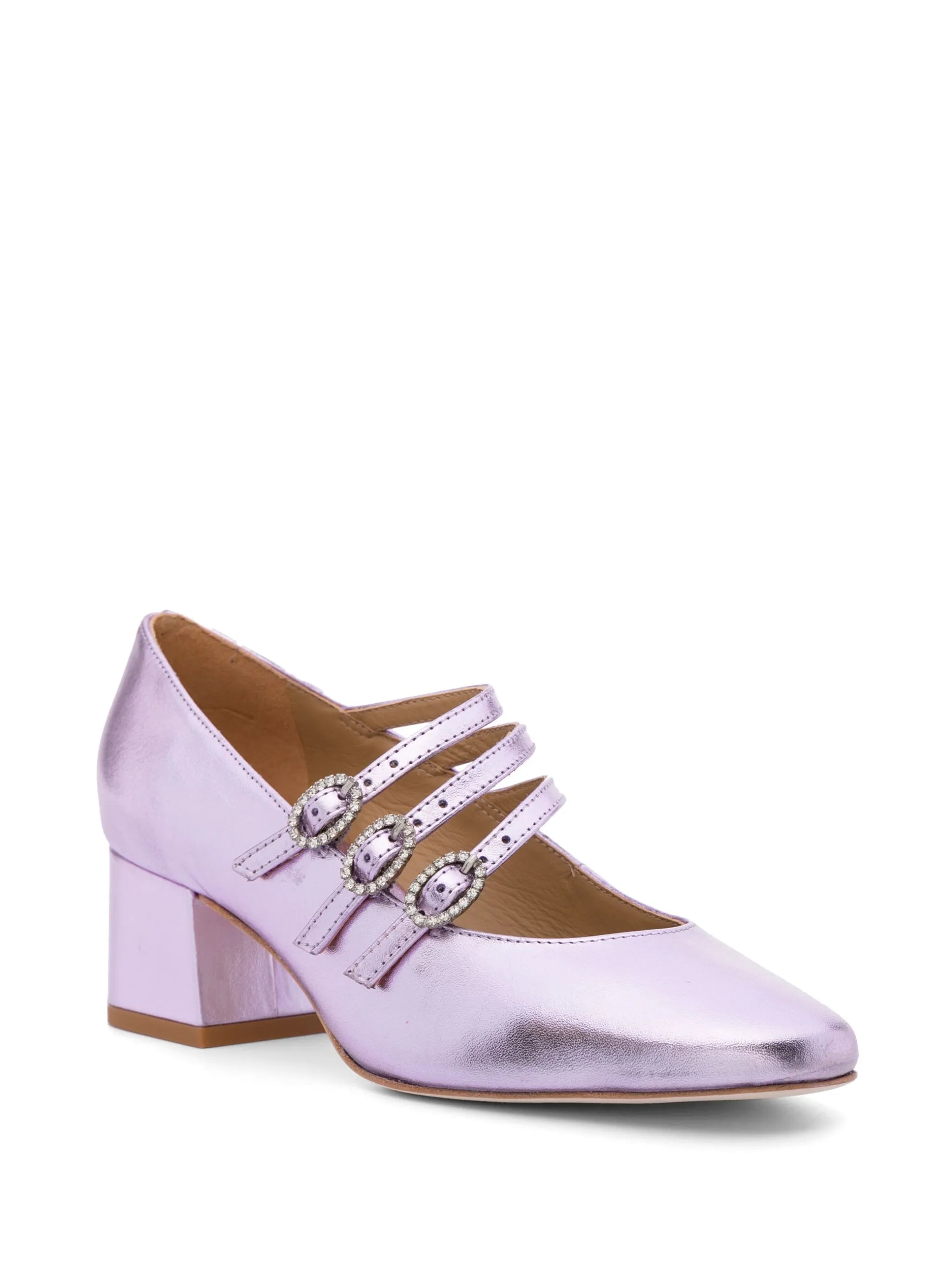 Mimi 50mm leather pumps