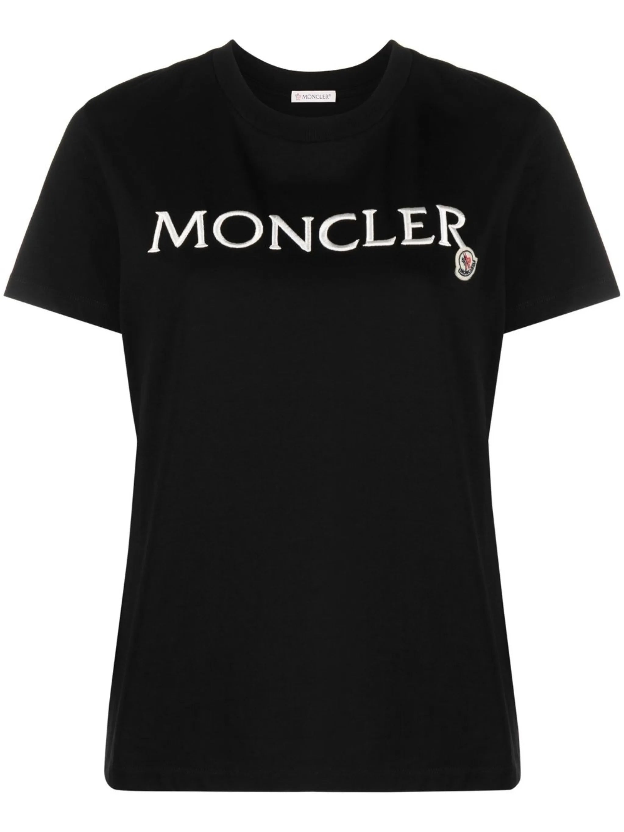 logo-embroidered cotton T-shirt