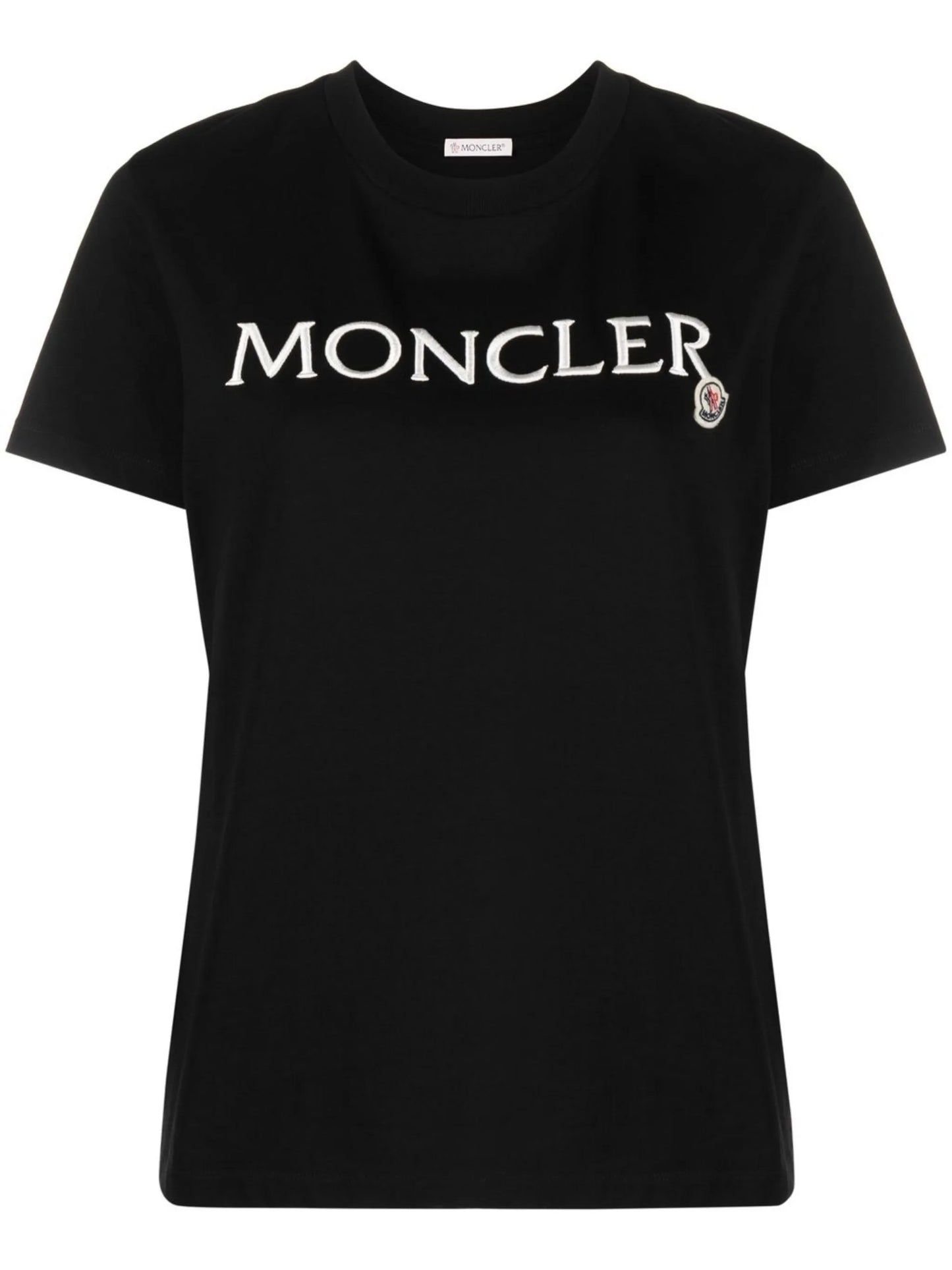 logo-embroidered cotton T-shirt