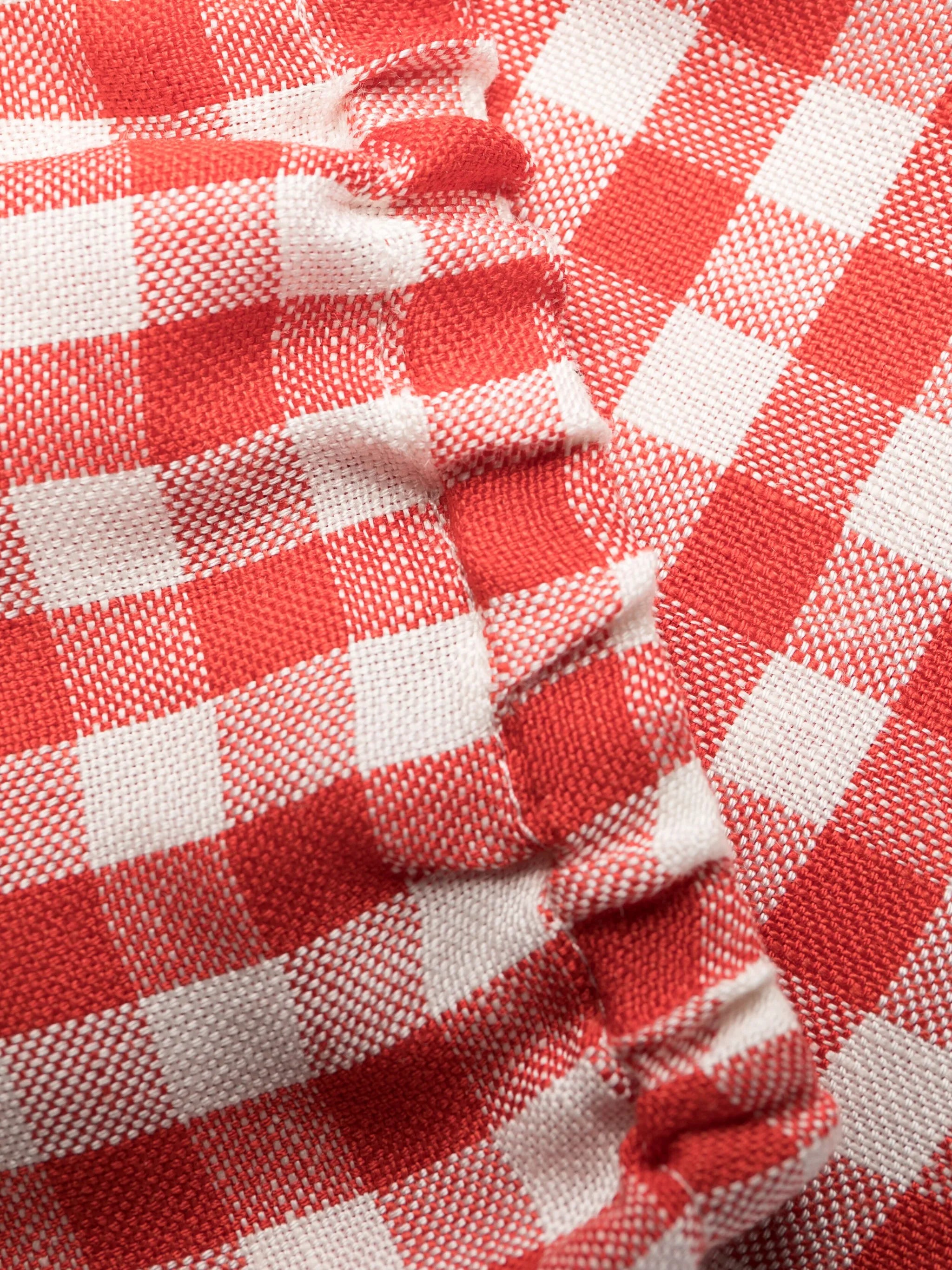 check-print pyjama set