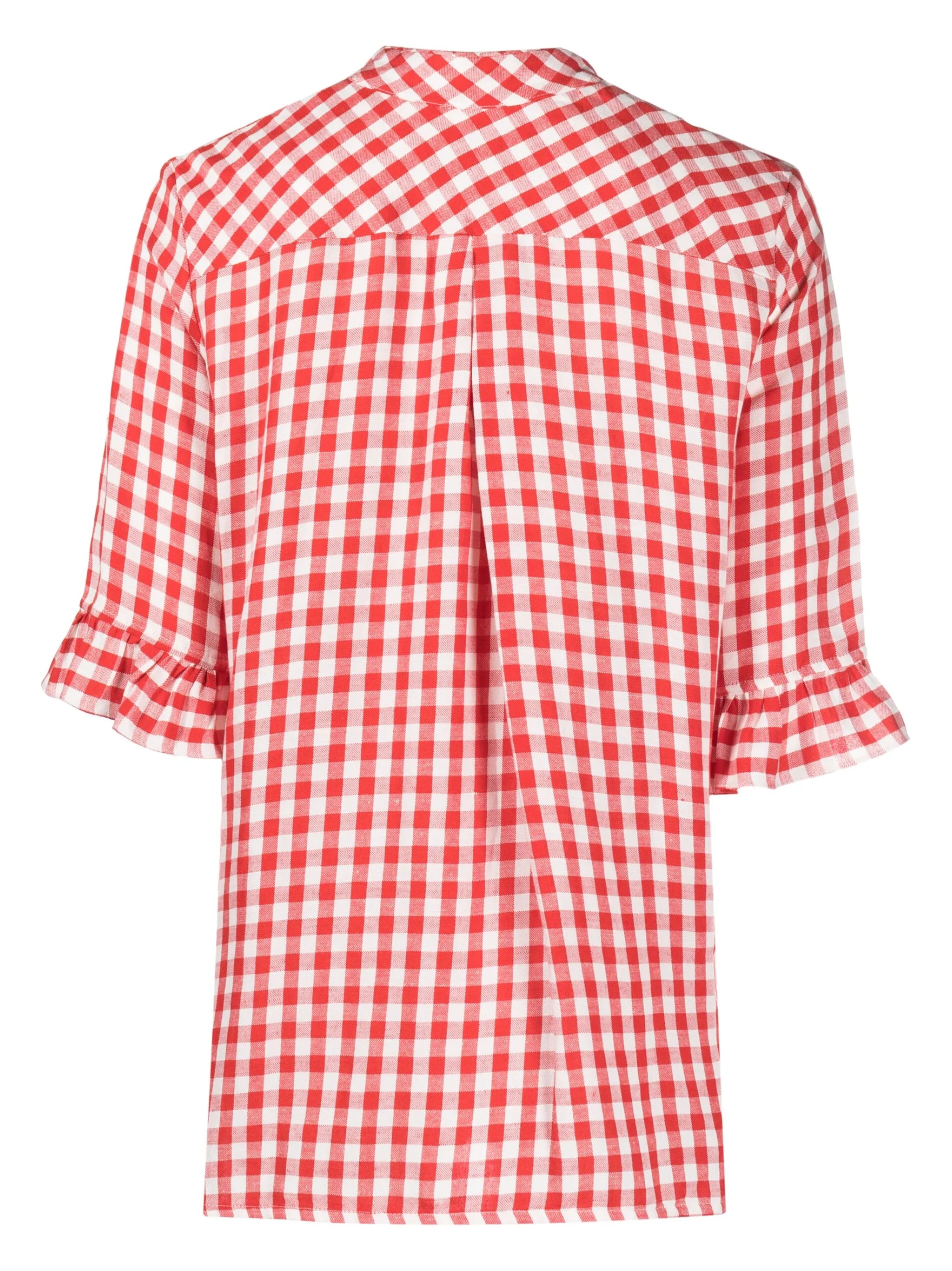check-print pyjama set