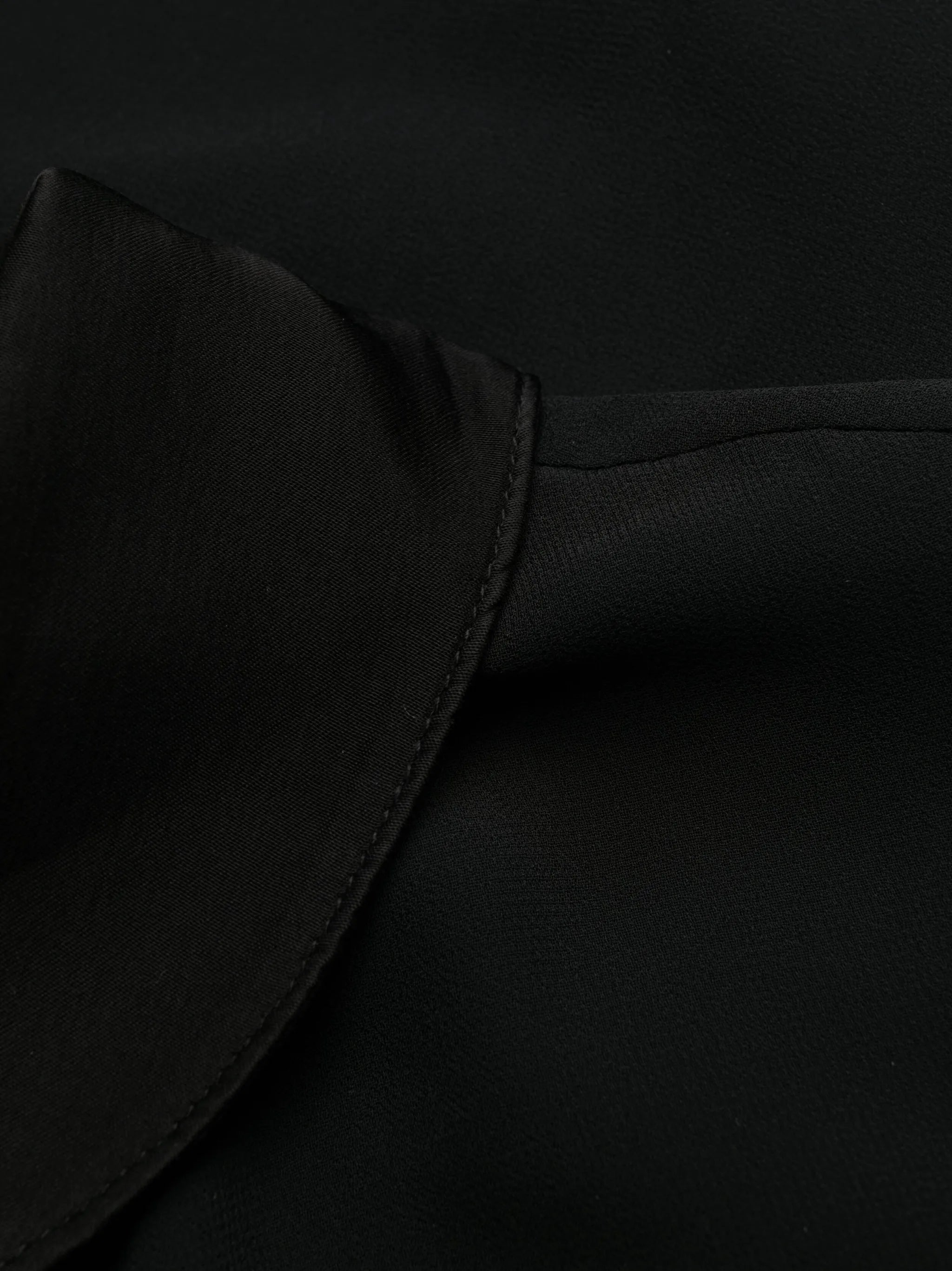 long-sleeve sheer blouse
