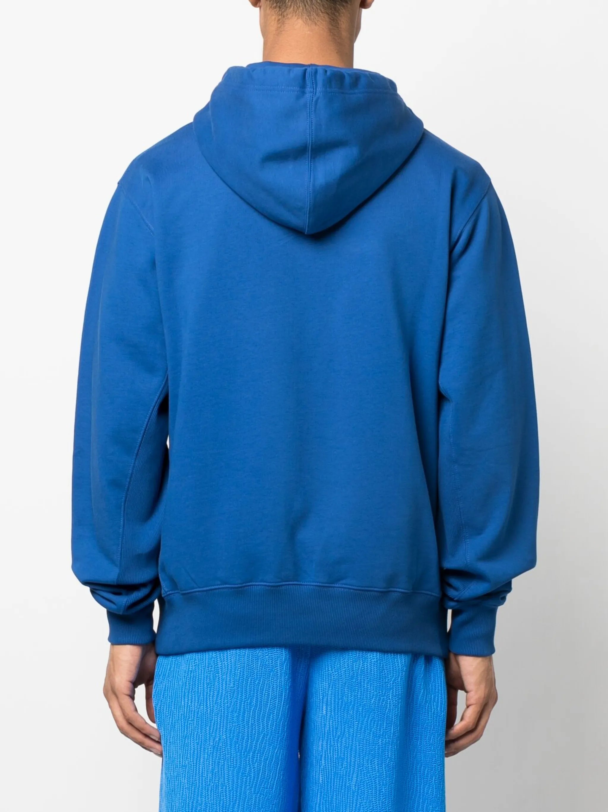logo-print long-sleeve hoodie