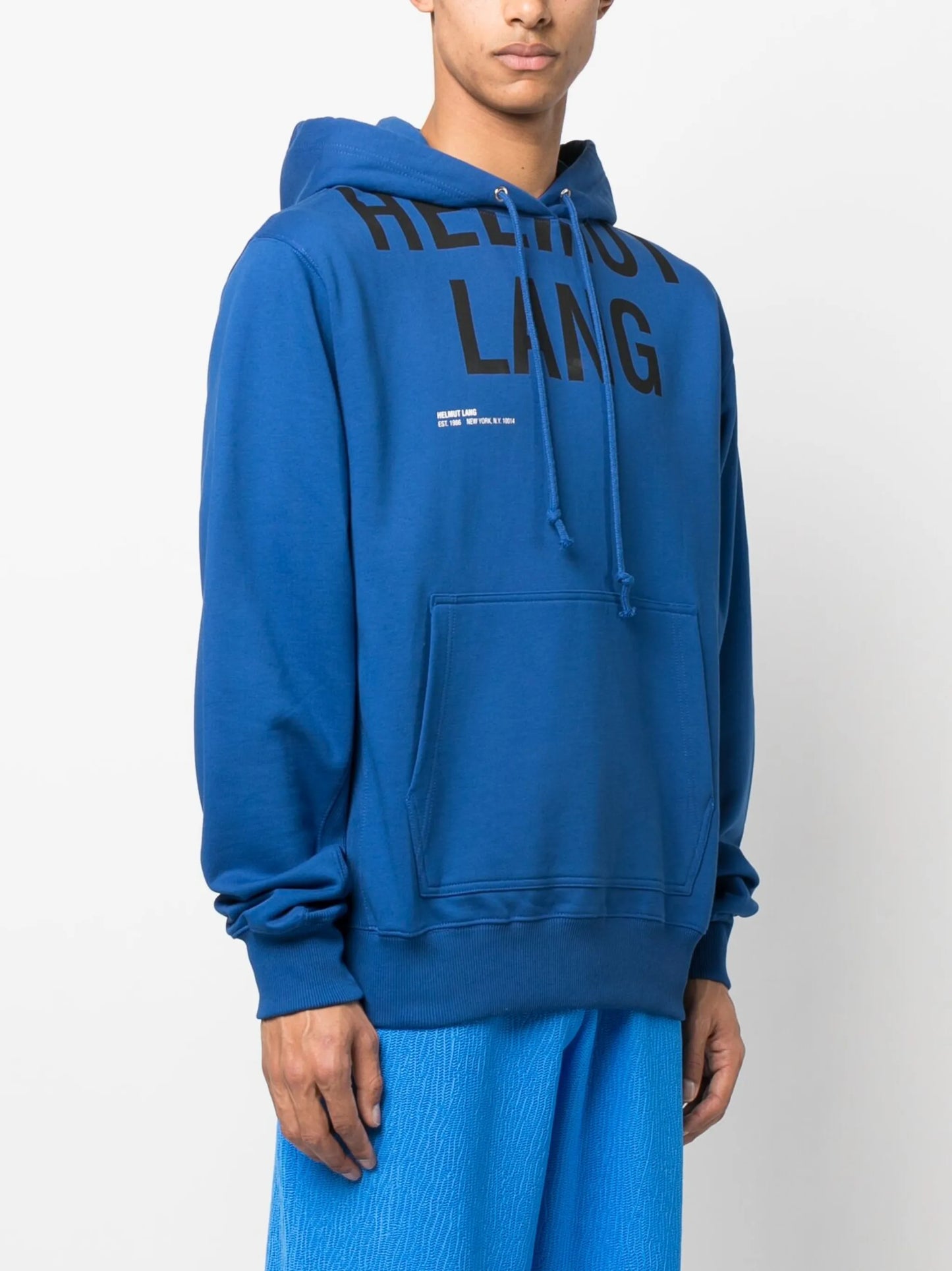 logo-print long-sleeve hoodie