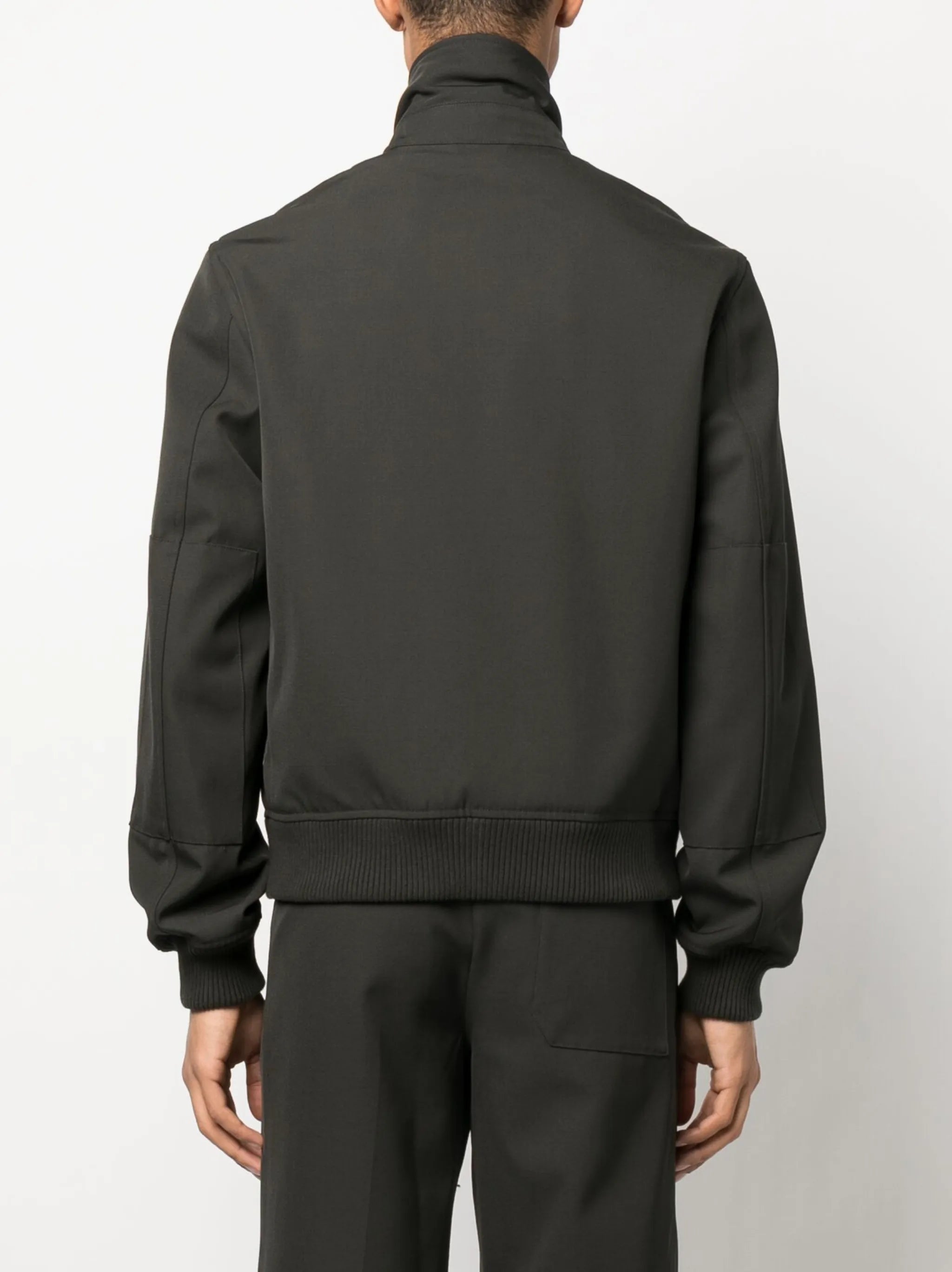 stand-up collar bomber jacket