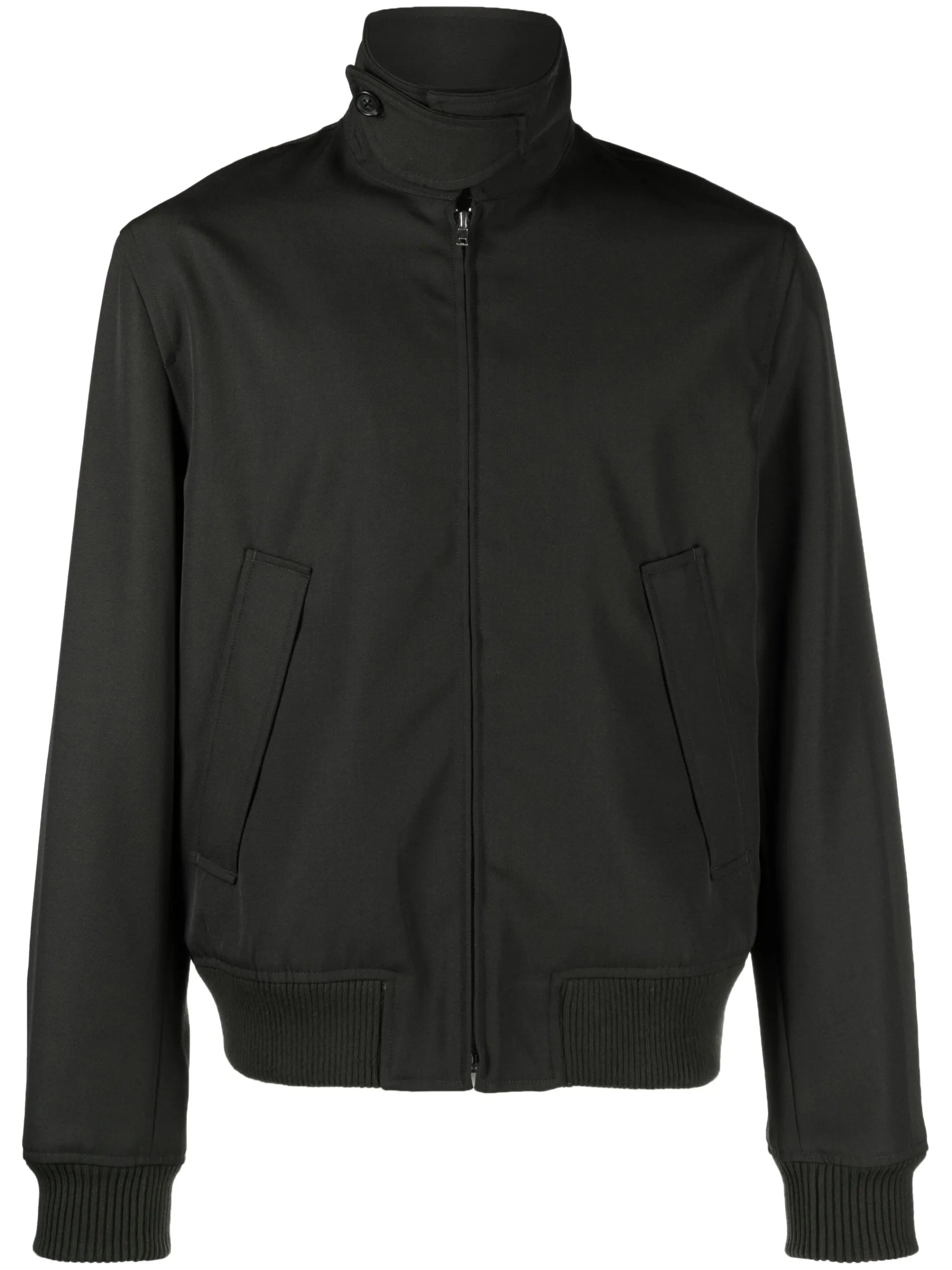 stand-up collar bomber jacket