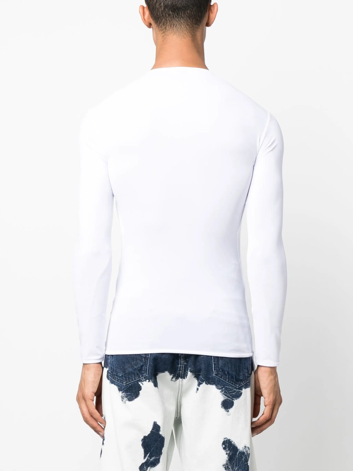 bow-detail long-sleeve T-shirt