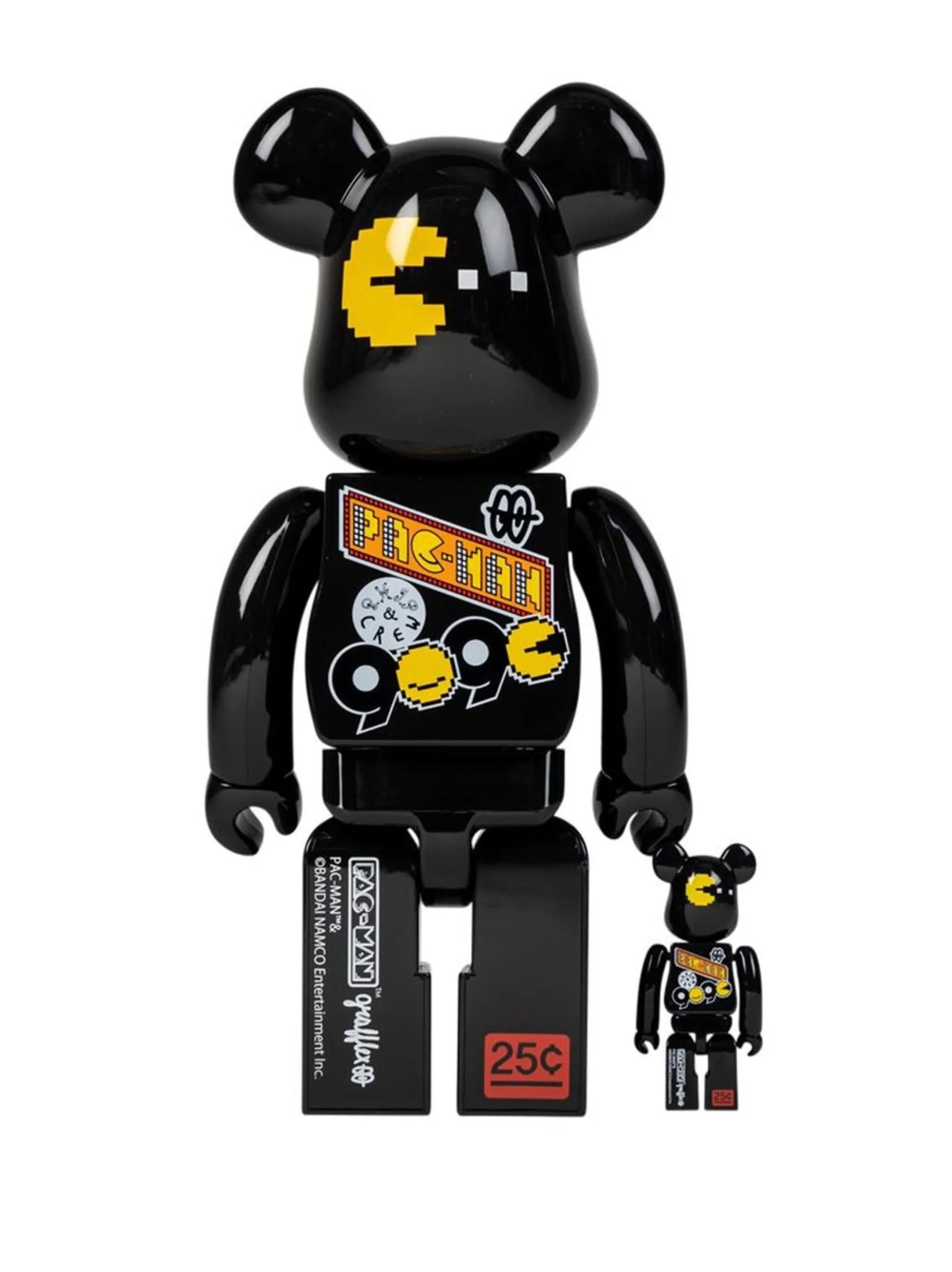 x Pac-Man x Grafflex x 9090 x S.H.I.P&Crew BE@RBRICK figure set