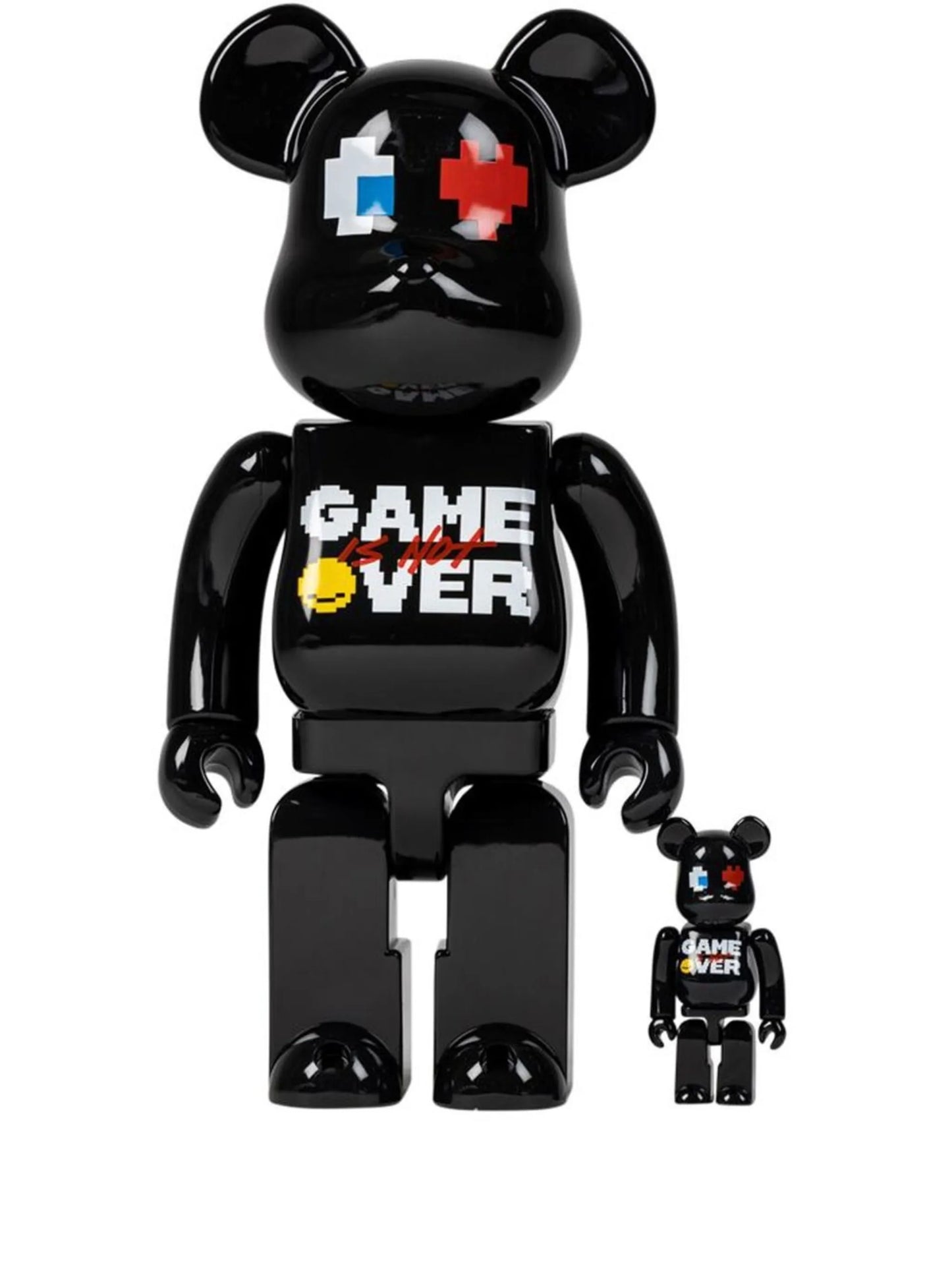 x Pac-Man x Grafflex x 9090 x S.H.I.P&Crew BE@RBRICK figure set