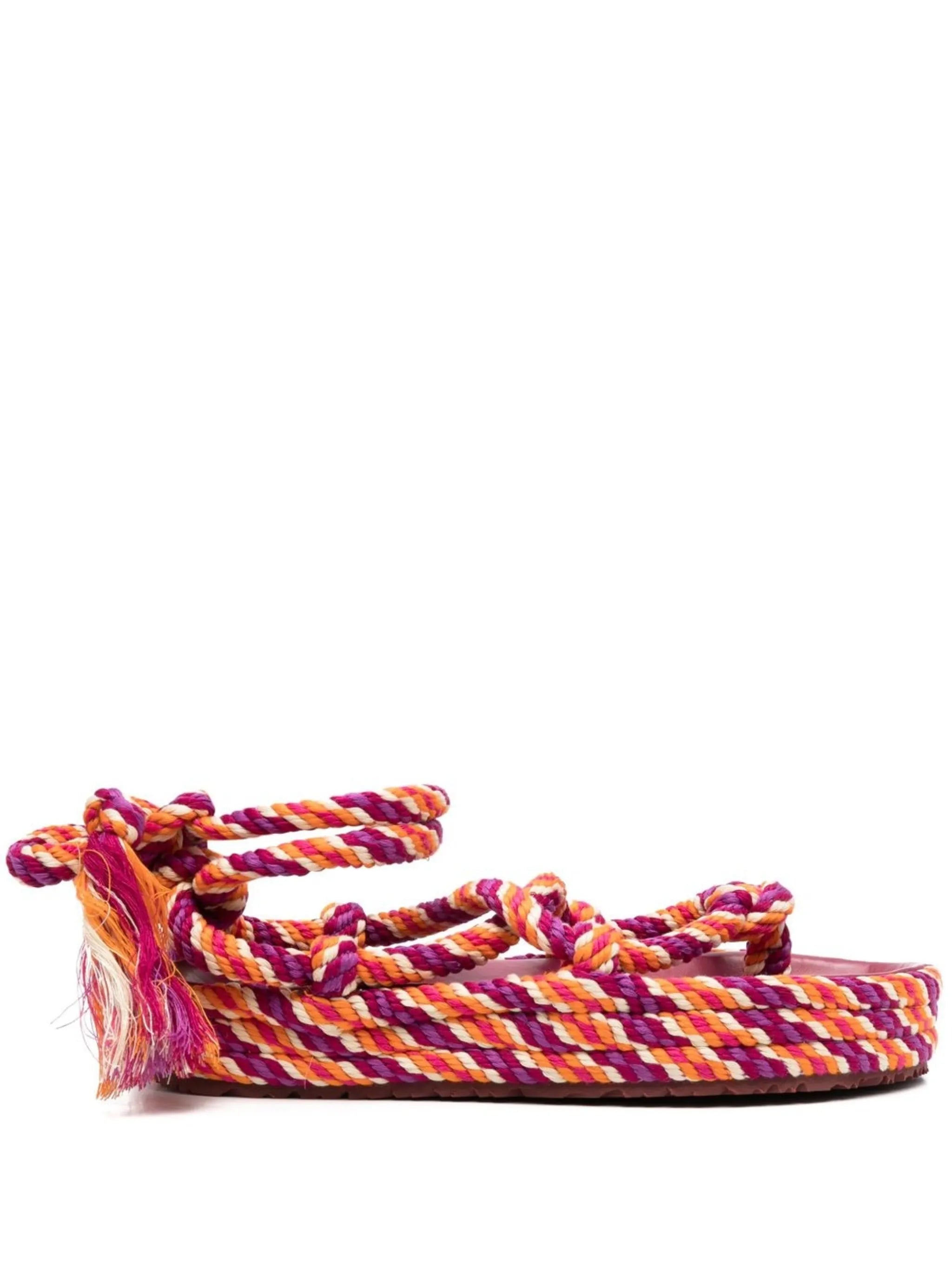 Erol tasselled rope sandals