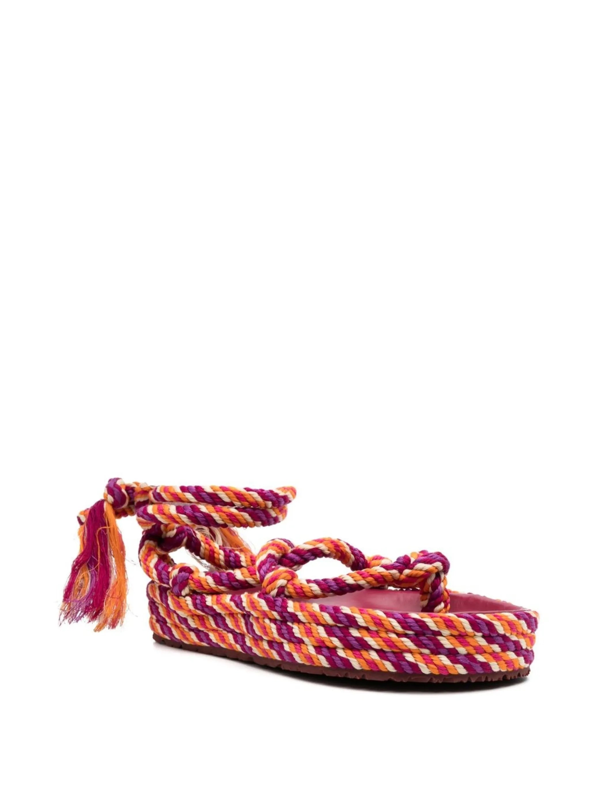 Erol tasselled rope sandals