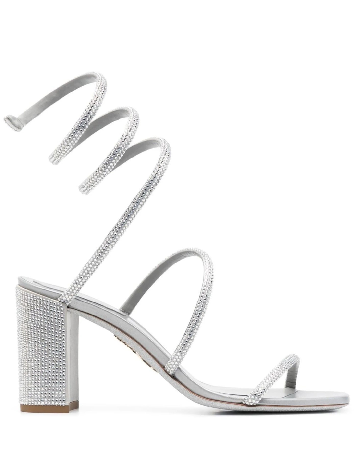 85mm rhinestone-embellished sandals