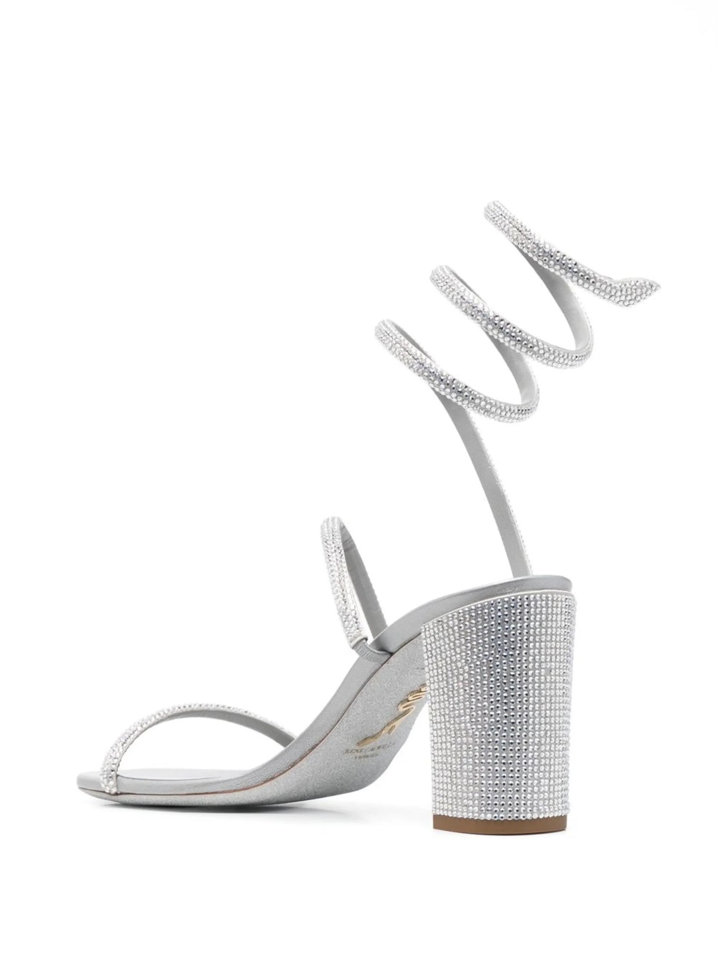 85mm rhinestone-embellished sandals