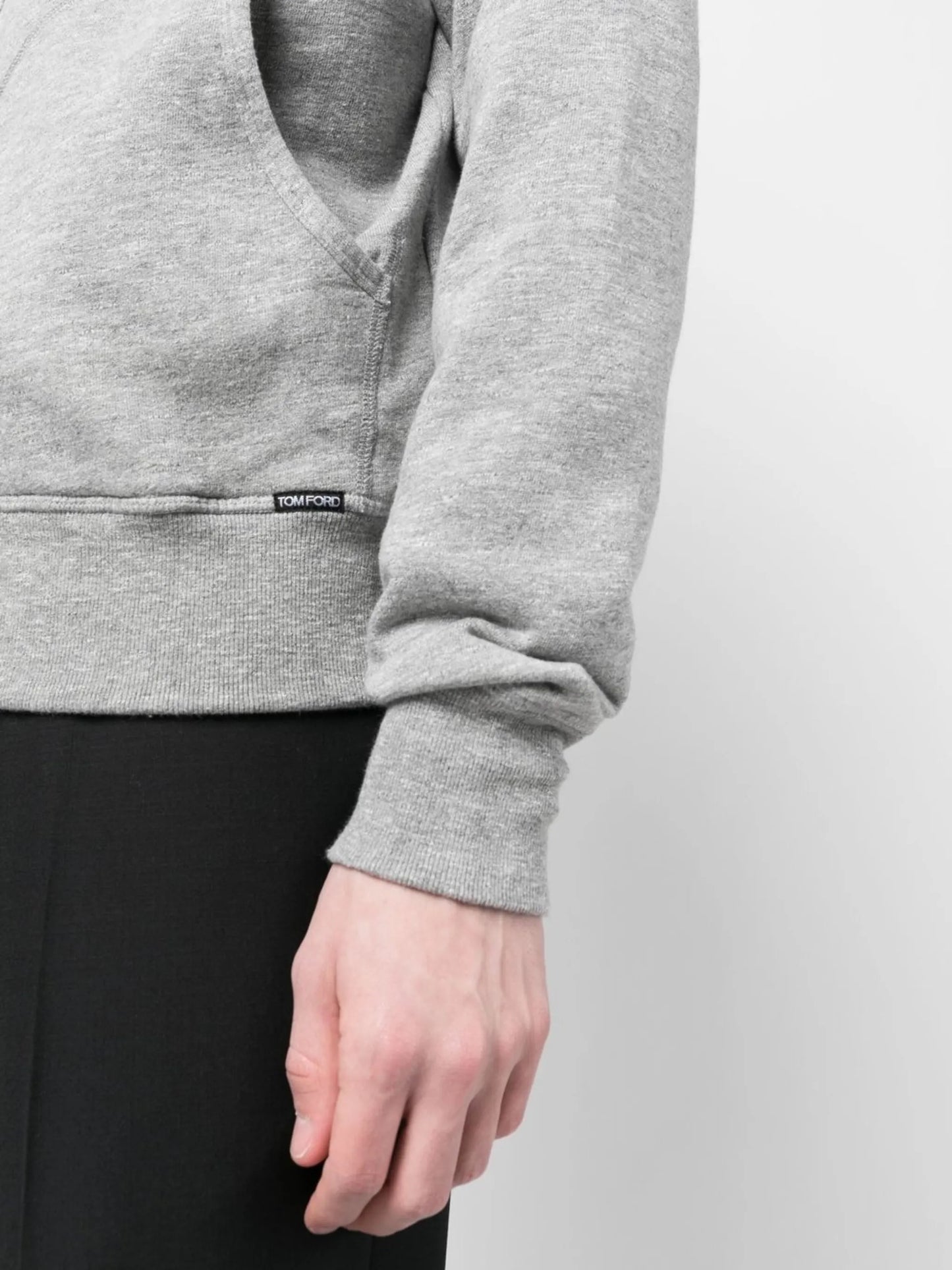 long-sleeve zip-up hoodie