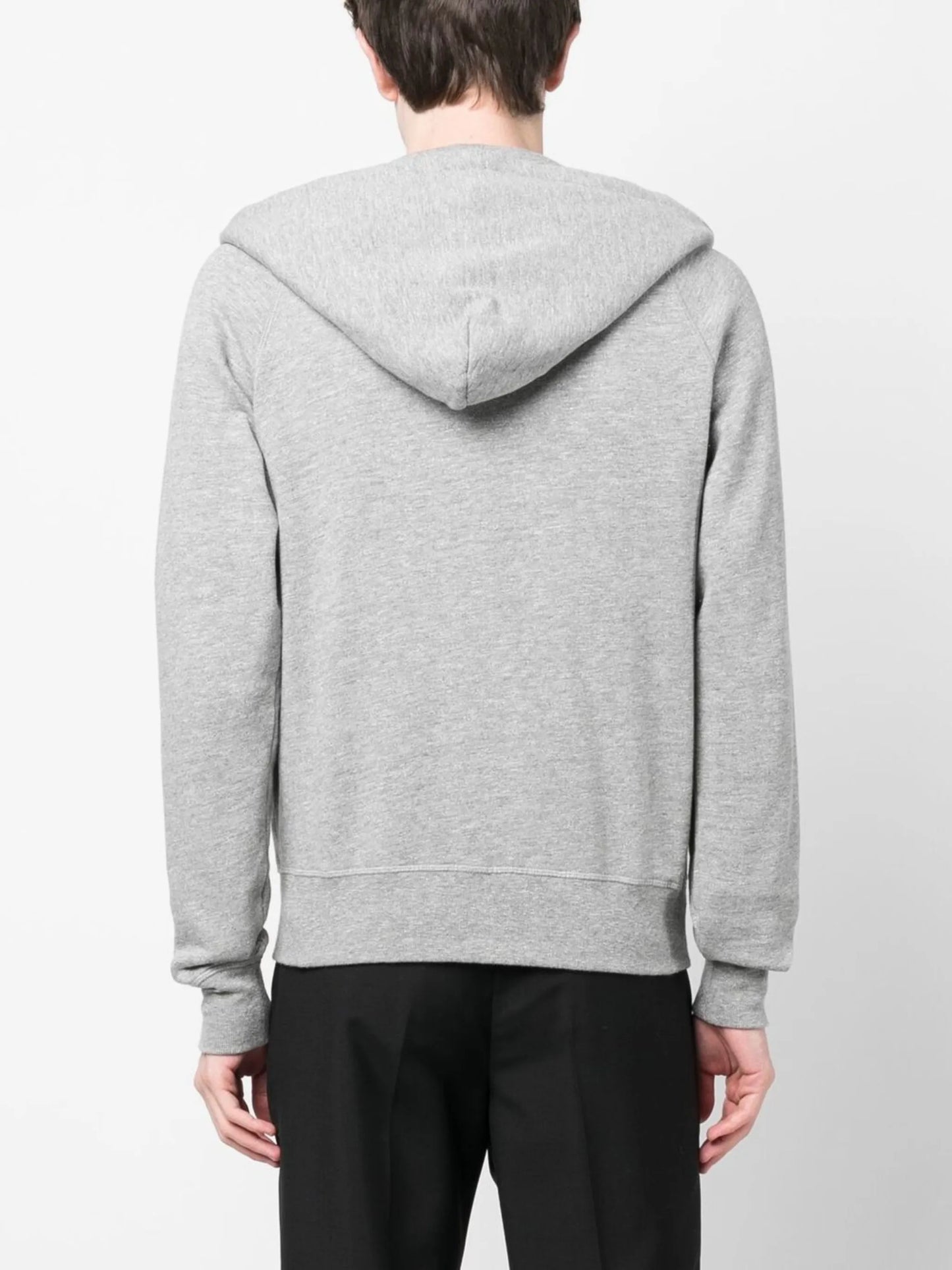 long-sleeve zip-up hoodie