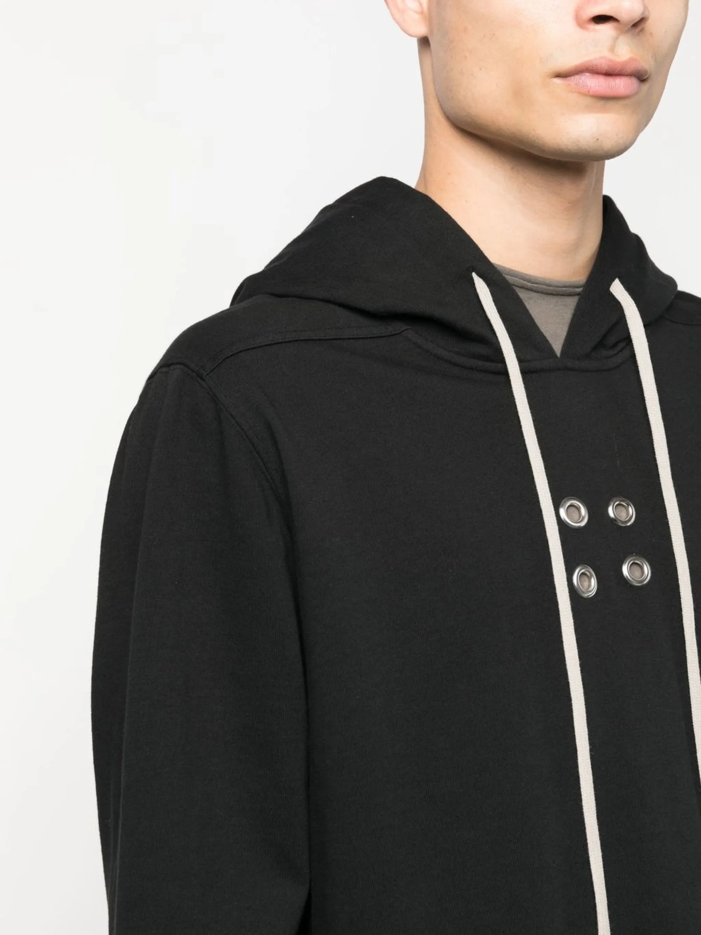 long-sleeved cotton hoodie