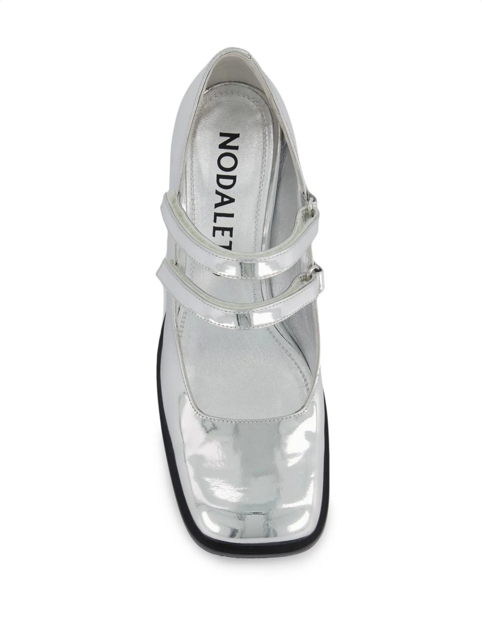 Bacara 55mm metallic mary-jane shoes