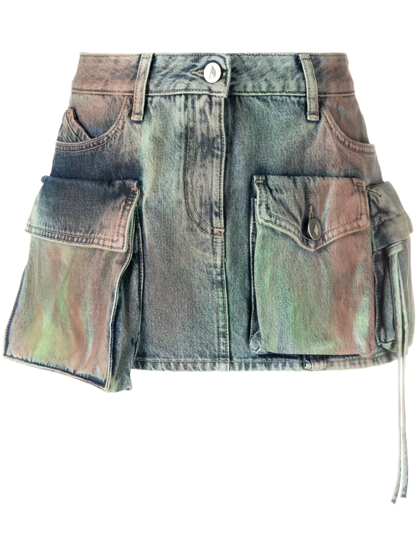 Fay Camouflage Miniskirt