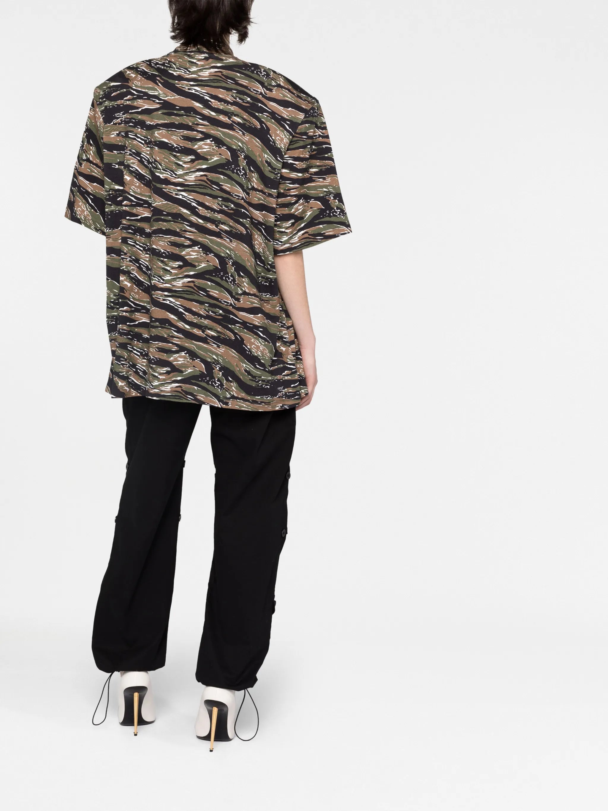 Kilie camouflage-print T-shirt