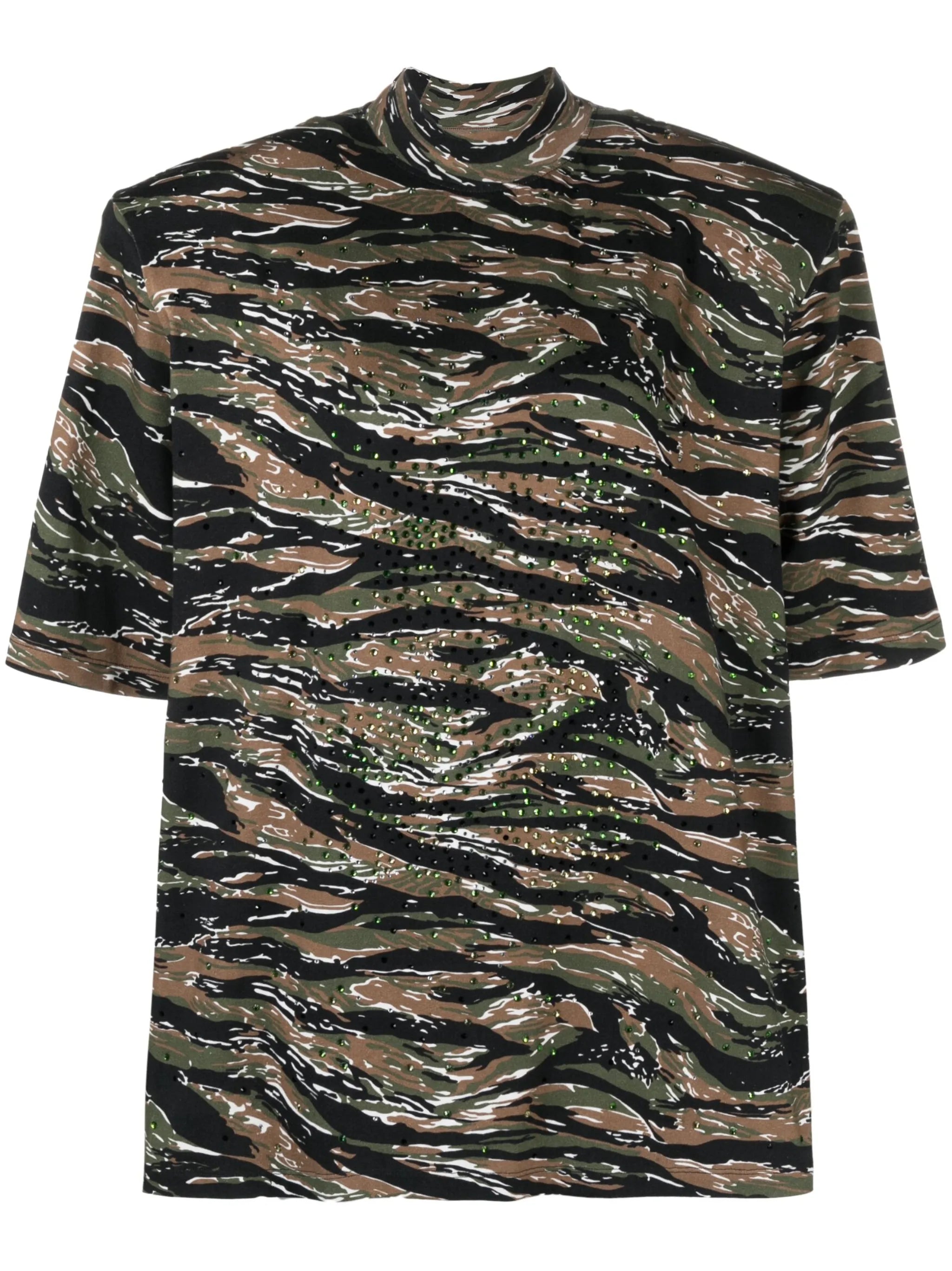 Kilie camouflage-print T-shirt