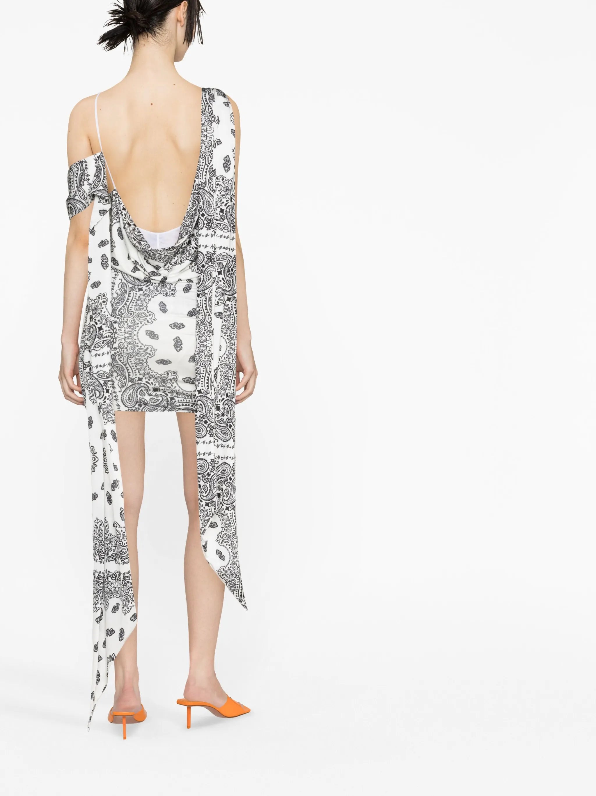 Ranya bandana-print minidress