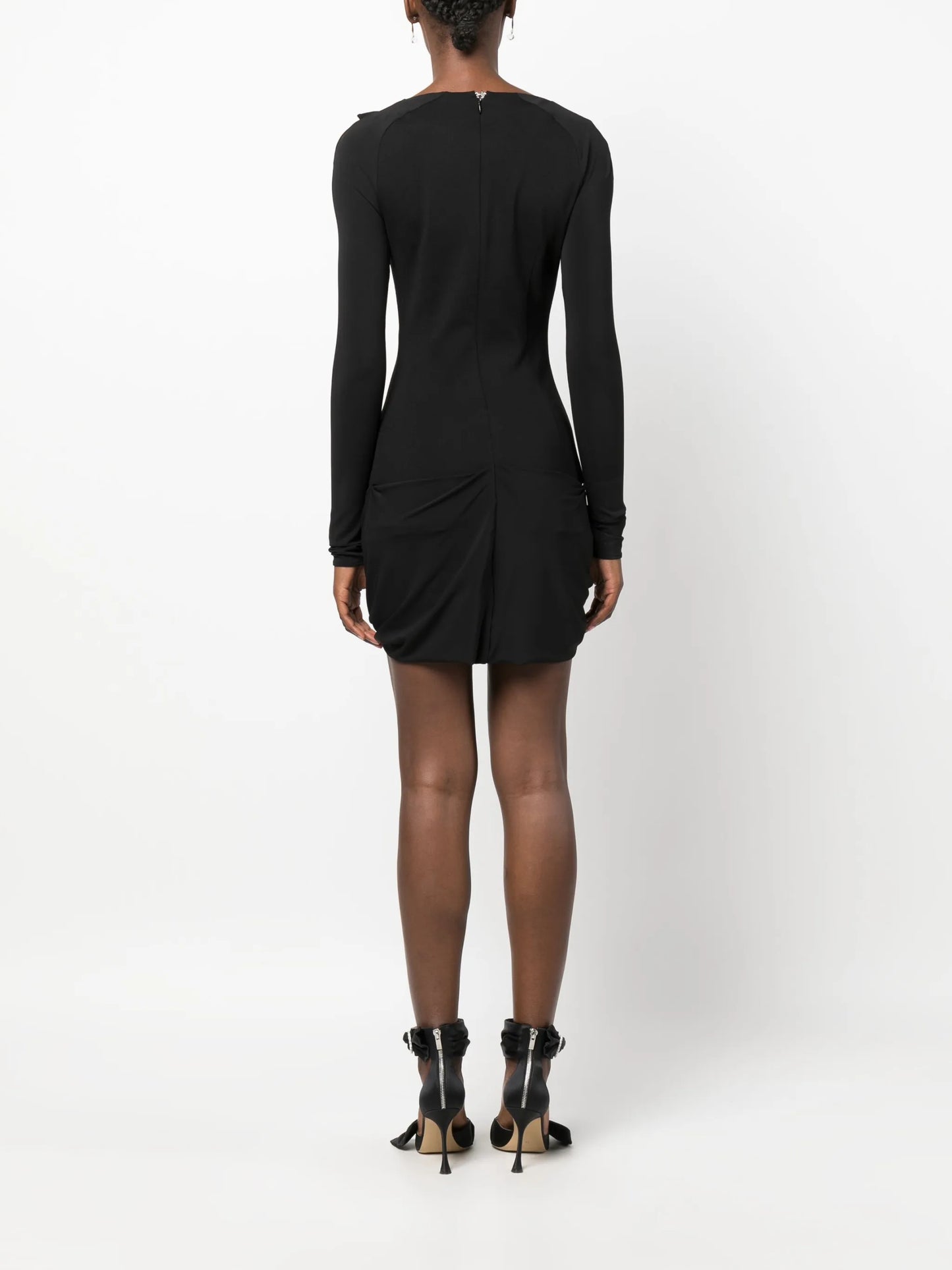 Donnie open-front minidress