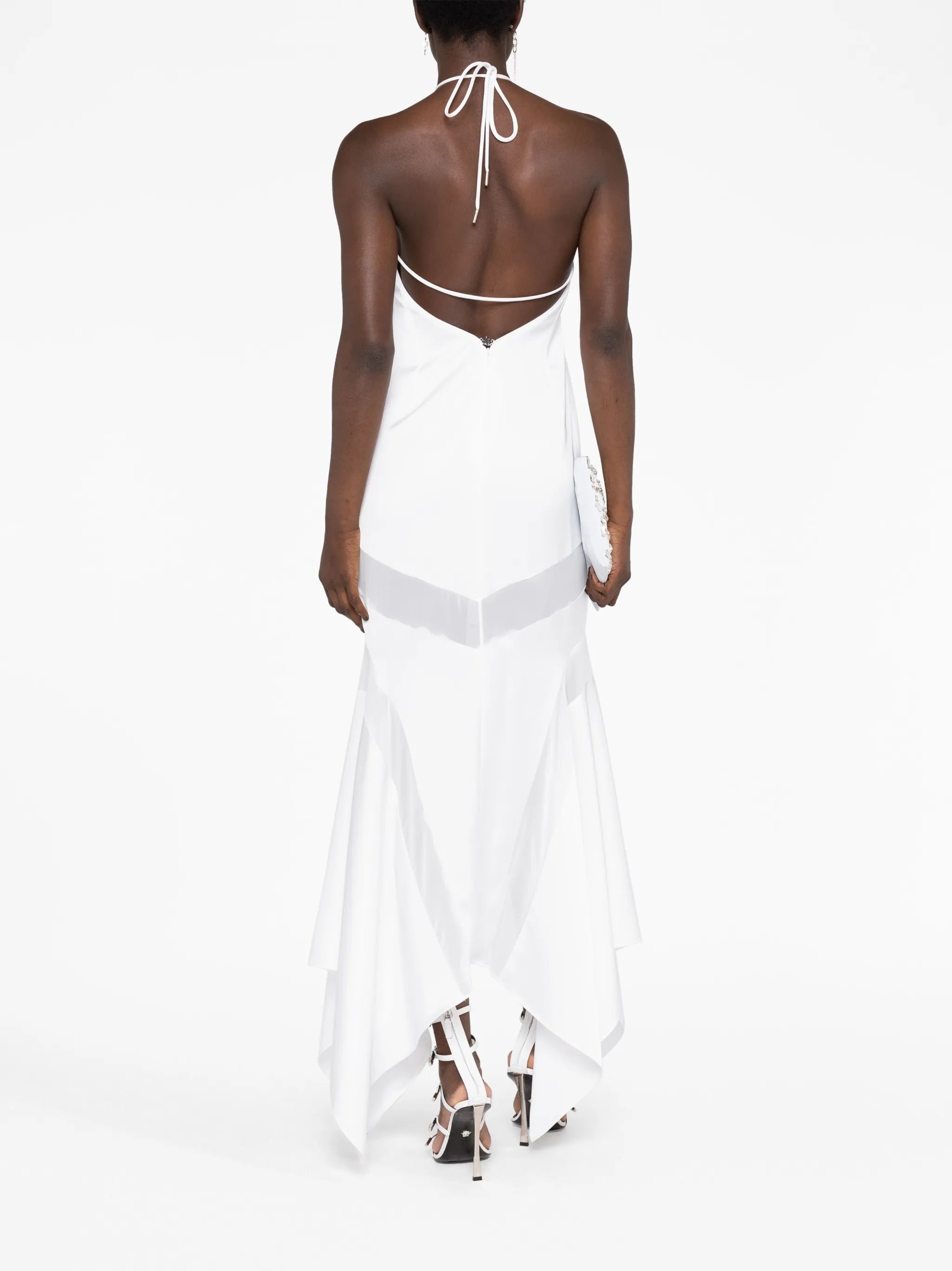 Saskia halterneck maxi dress