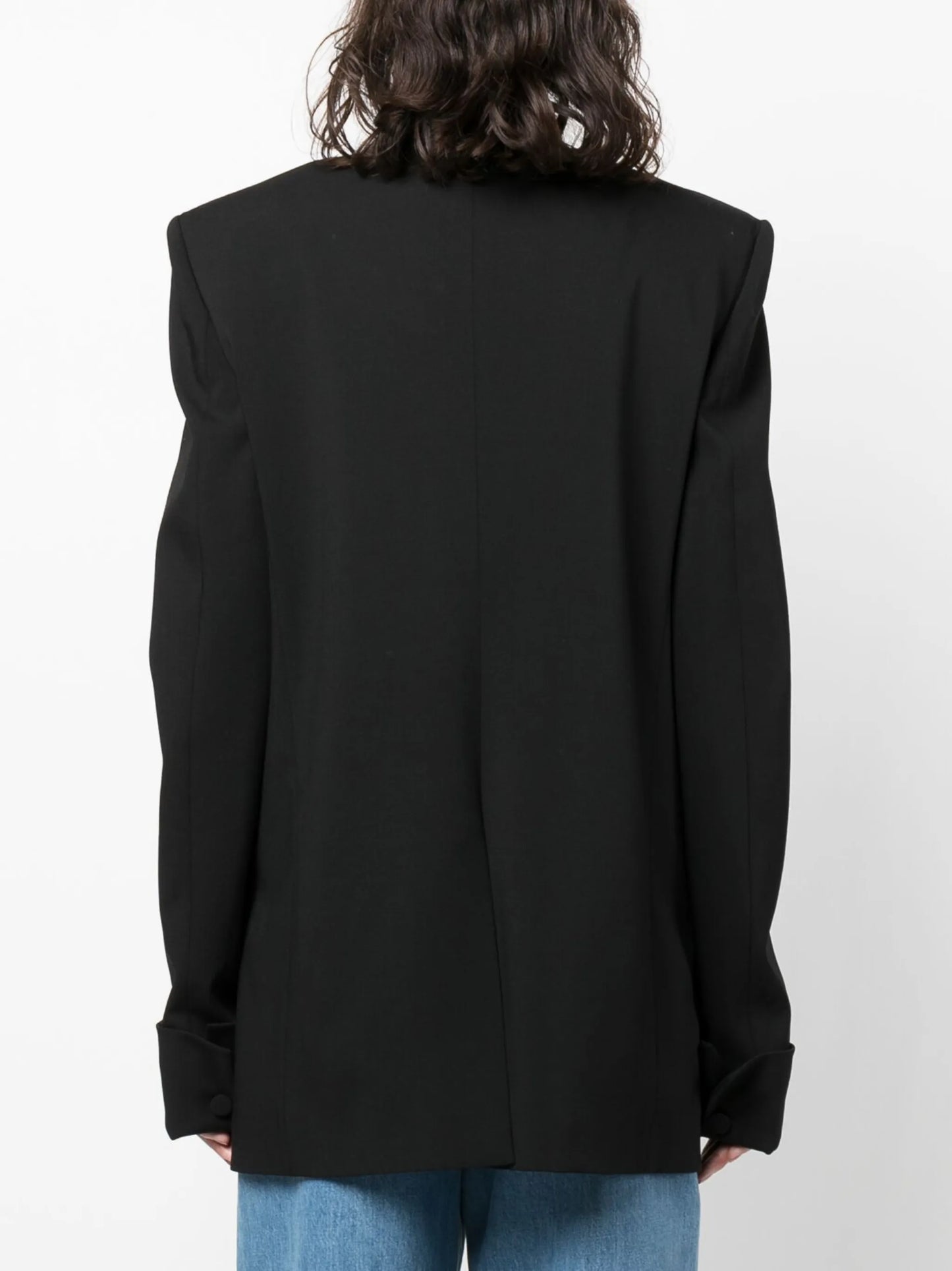 double-breasted blazer