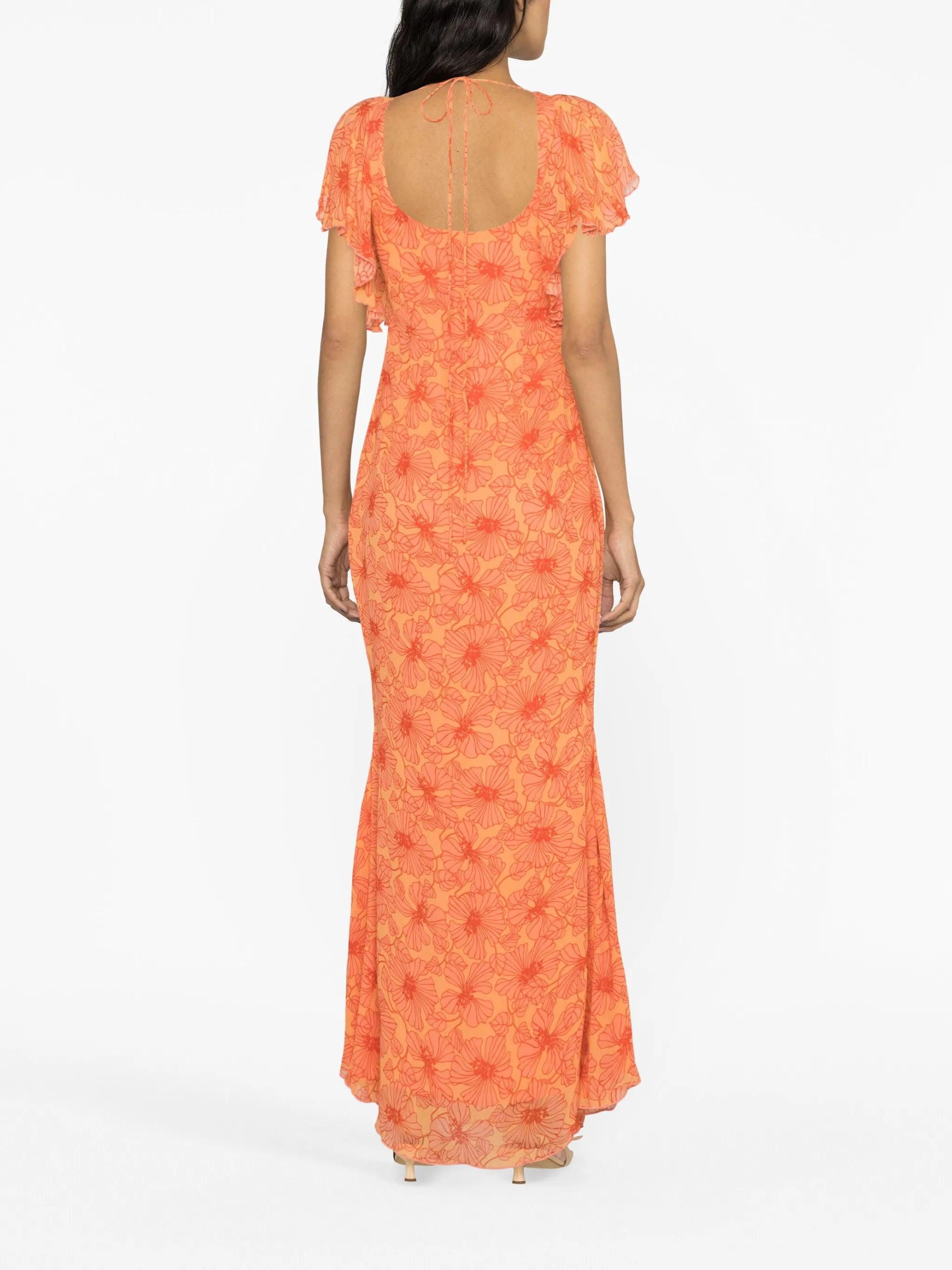 Arabella floral-print maxi dress